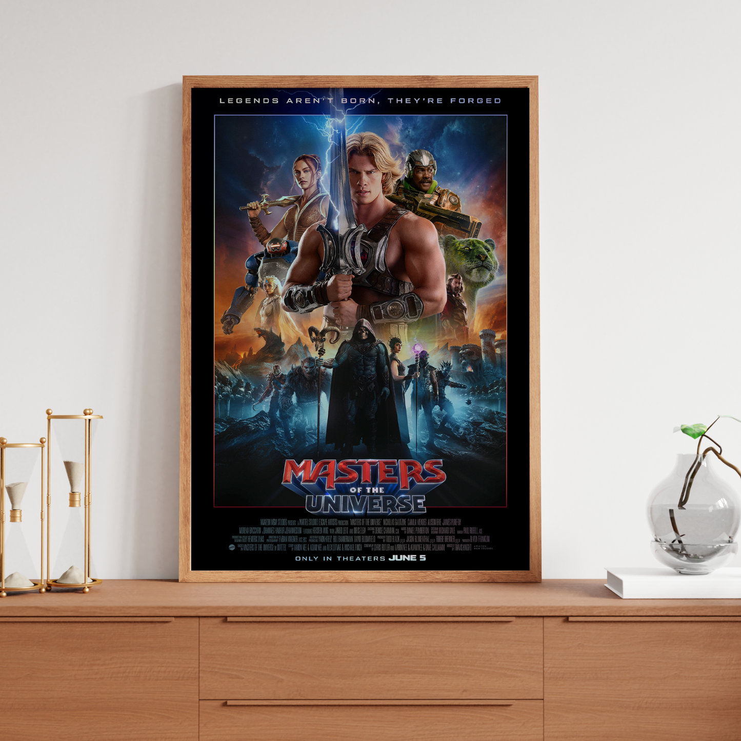 Masters of the Universe Movie Poster Print A5 A4 A3 2026 Film Print