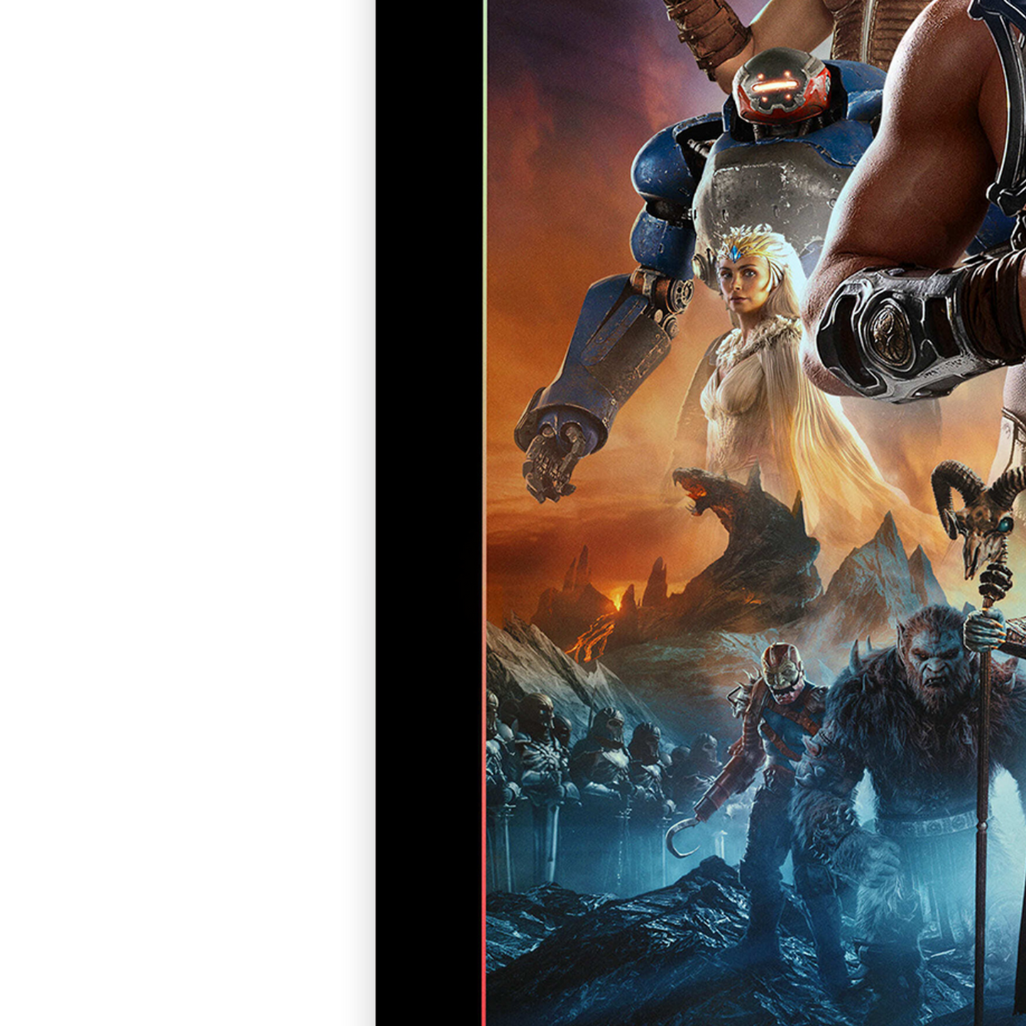Masters of the Universe Movie Poster Print A5 A4 A3 2026 Film Print