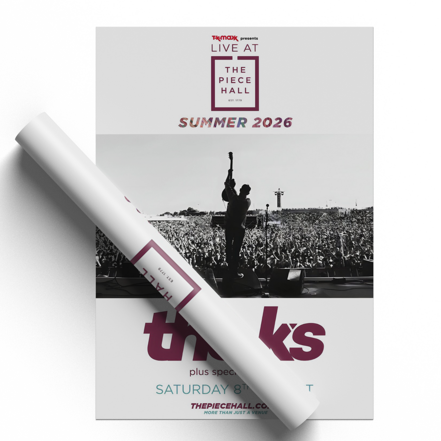 The K's Pretty On The Internet UK Concert Poster Summer 2026 Poster For K's Fans