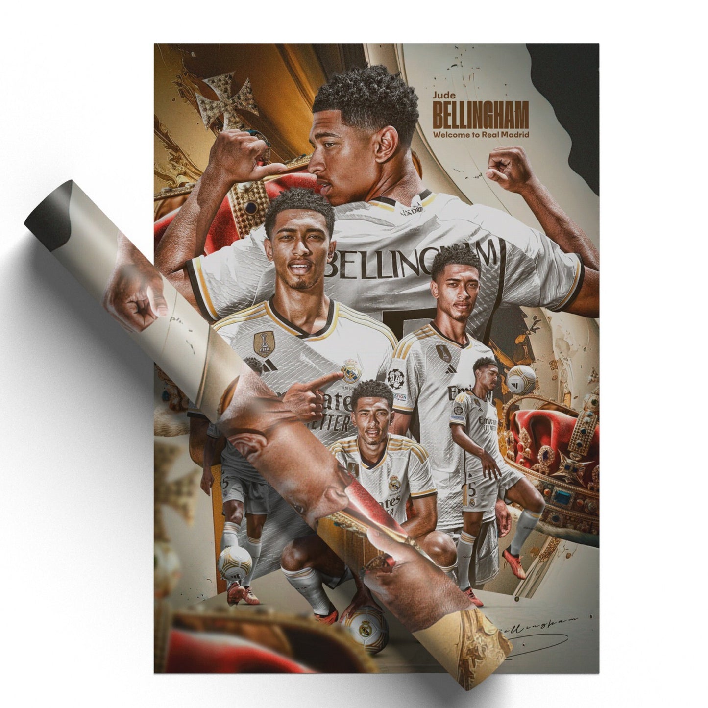 Jude Bellingham Football Sports Star Poster BUY 2 GET ANY 2 FREE
