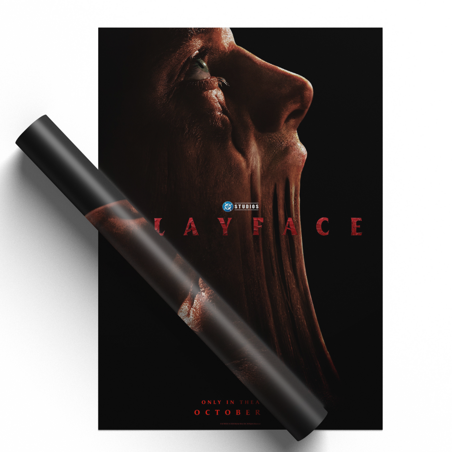 Clayface Movie Poster Horror Film Print DC Movie Teaser Poster A5 A4 A3
