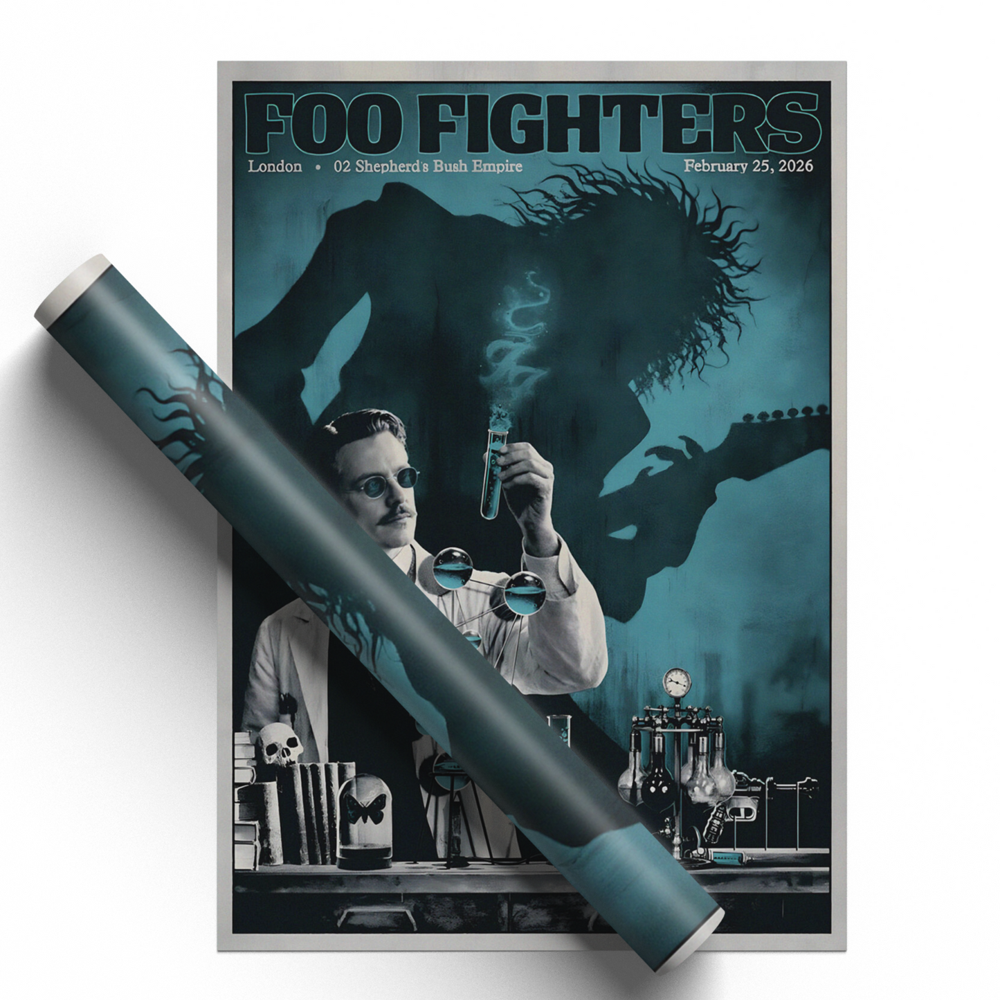 Foo Fighters Concert Poster 25th Feb London Shepherd Bush For Foo Fighters Fan