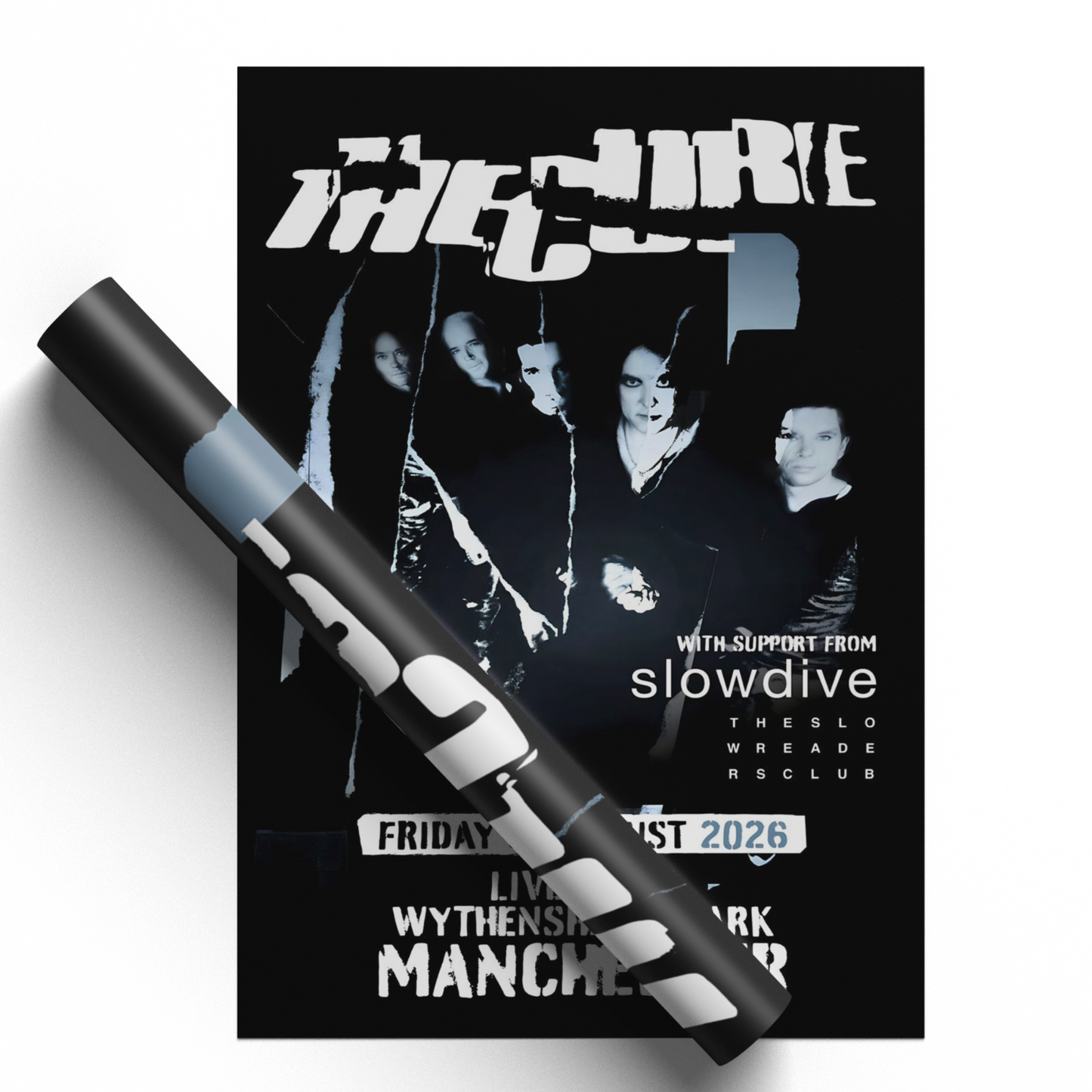 The Cure Poster 2026 Summer Concert Manchester 21 Aug Poster A5 A4 A3 For Rock