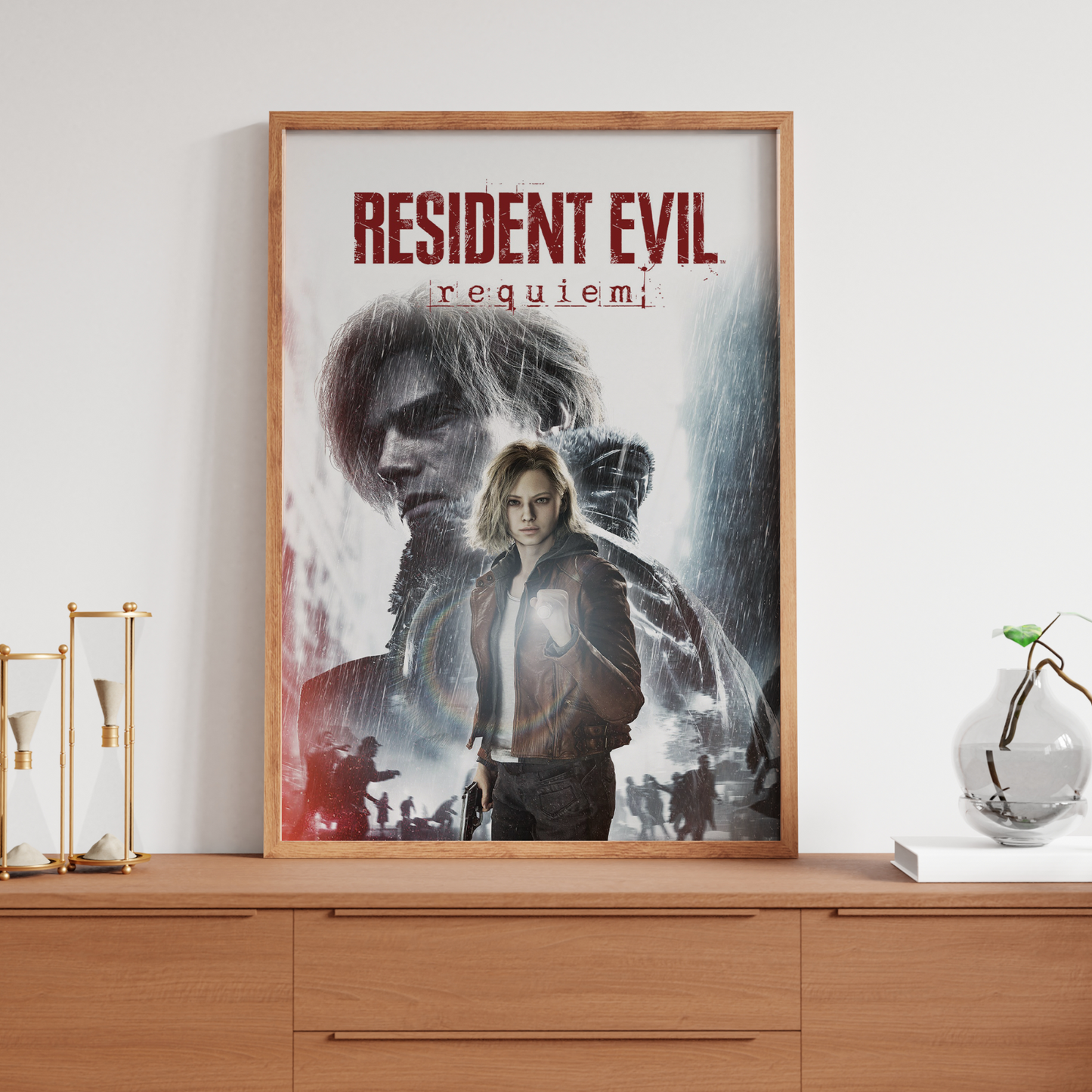 Resident Evil Requiem 2026 Video Game Poster Room Decor Wall Art Print A5-A3