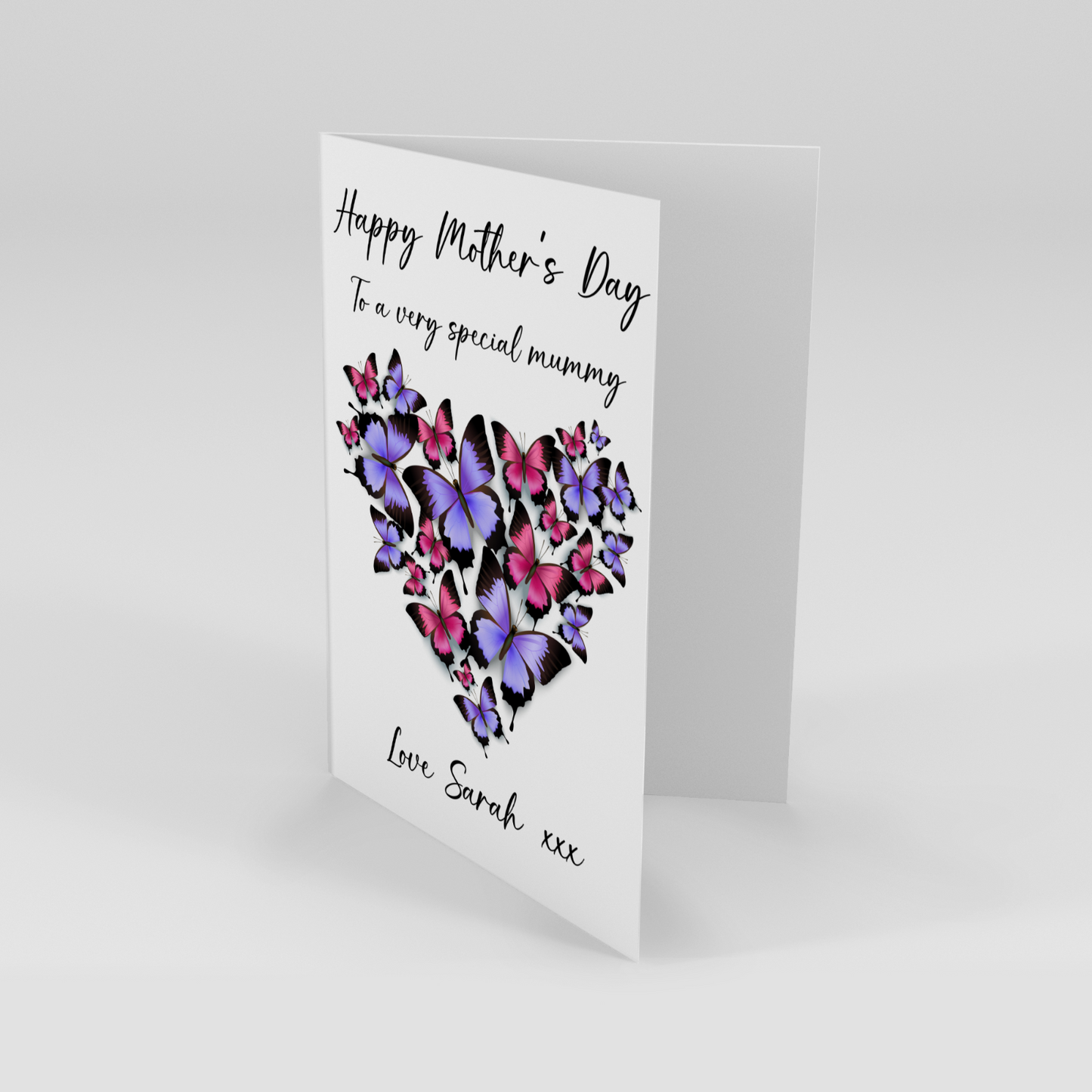 Mothers Day Card Personalised Gift For Mum Mummy From Daughter Son With Love
