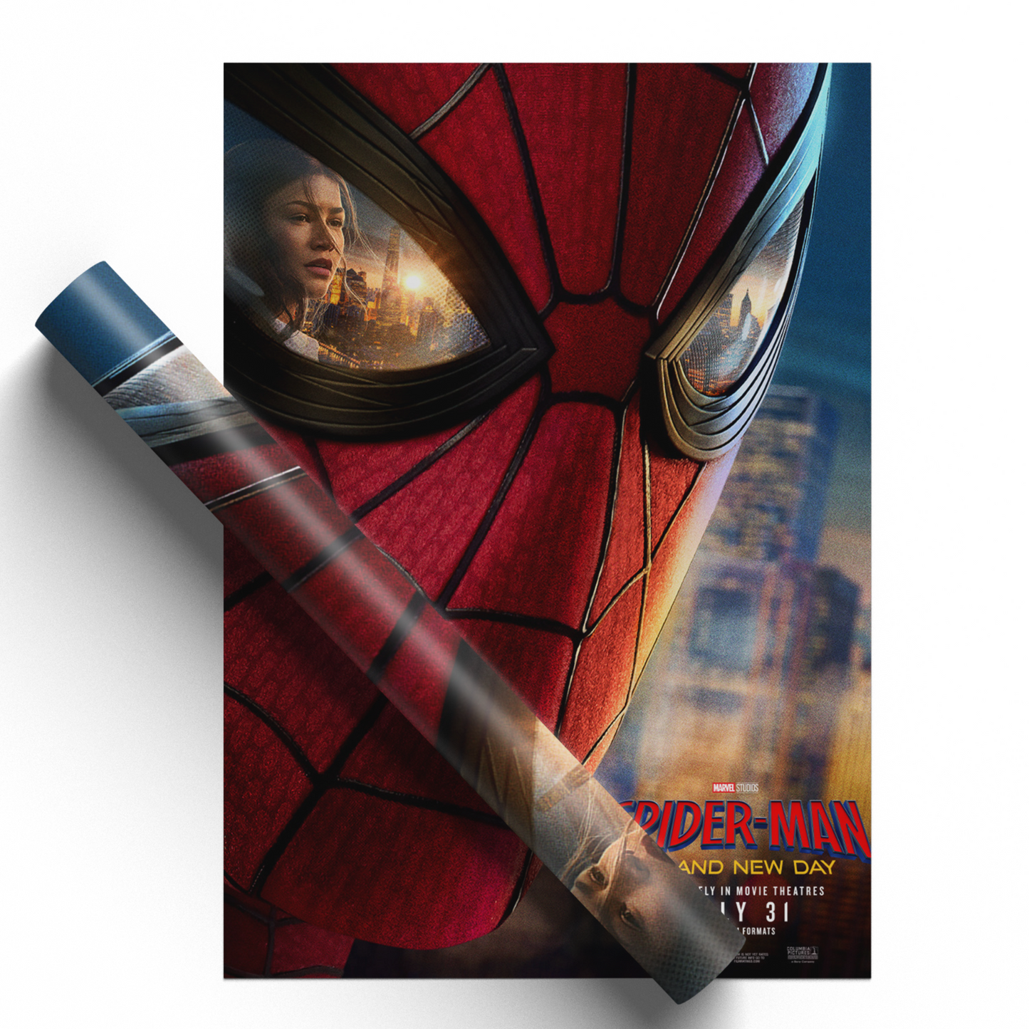 Spiderman Brand New Day Movie Poster 2026 Tom Holland Zendaya Print A5-A3