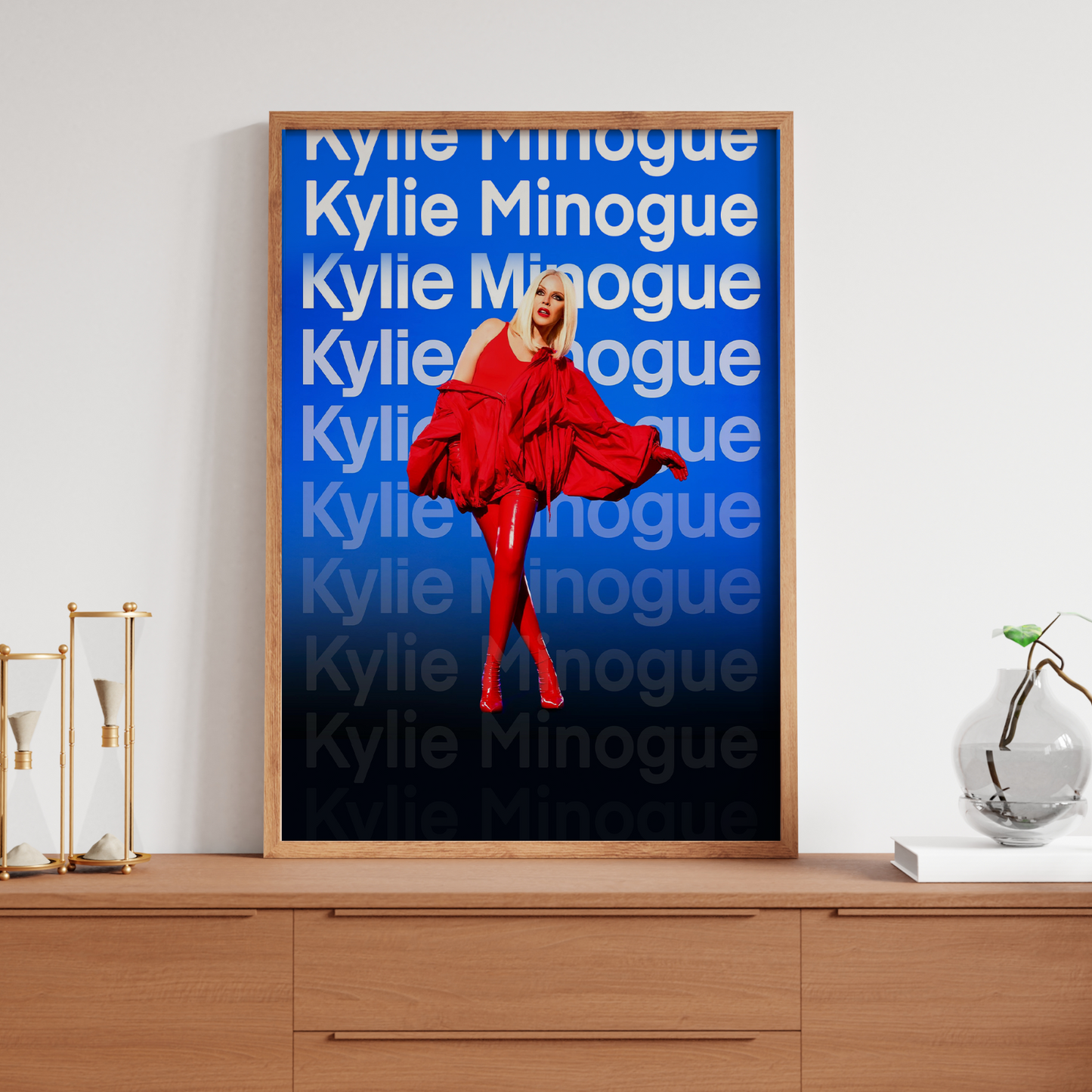 Kylie Minogue 2025 Tension Tour UK Concert Poster For Fans A5-A3