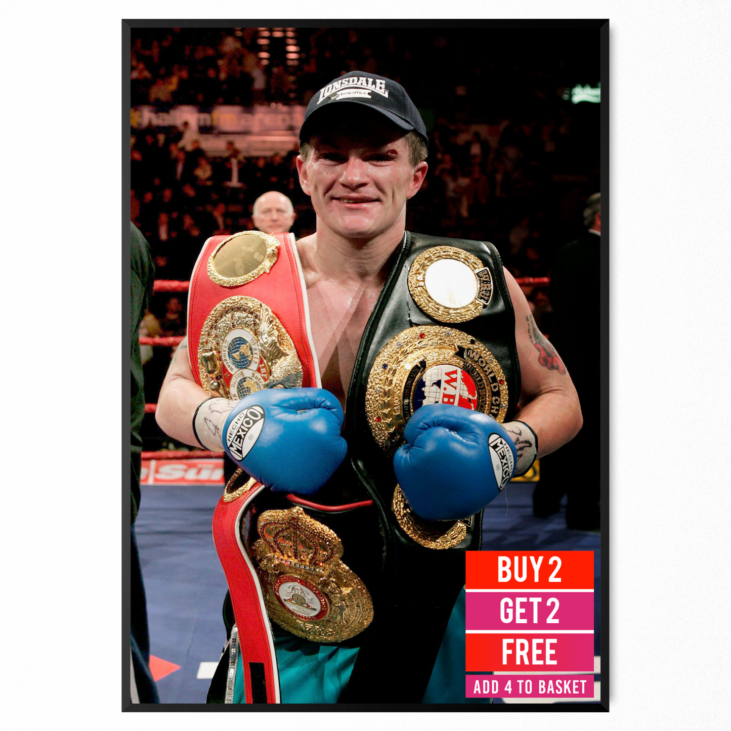 Ricky Hatton Boxer Boxing Legend Photo Poster Picture The Hitman For Boxing Fans