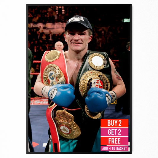 Ricky Hatton Boxer Boxing Legend Photo Poster Picture The Hitman For Boxing Fans