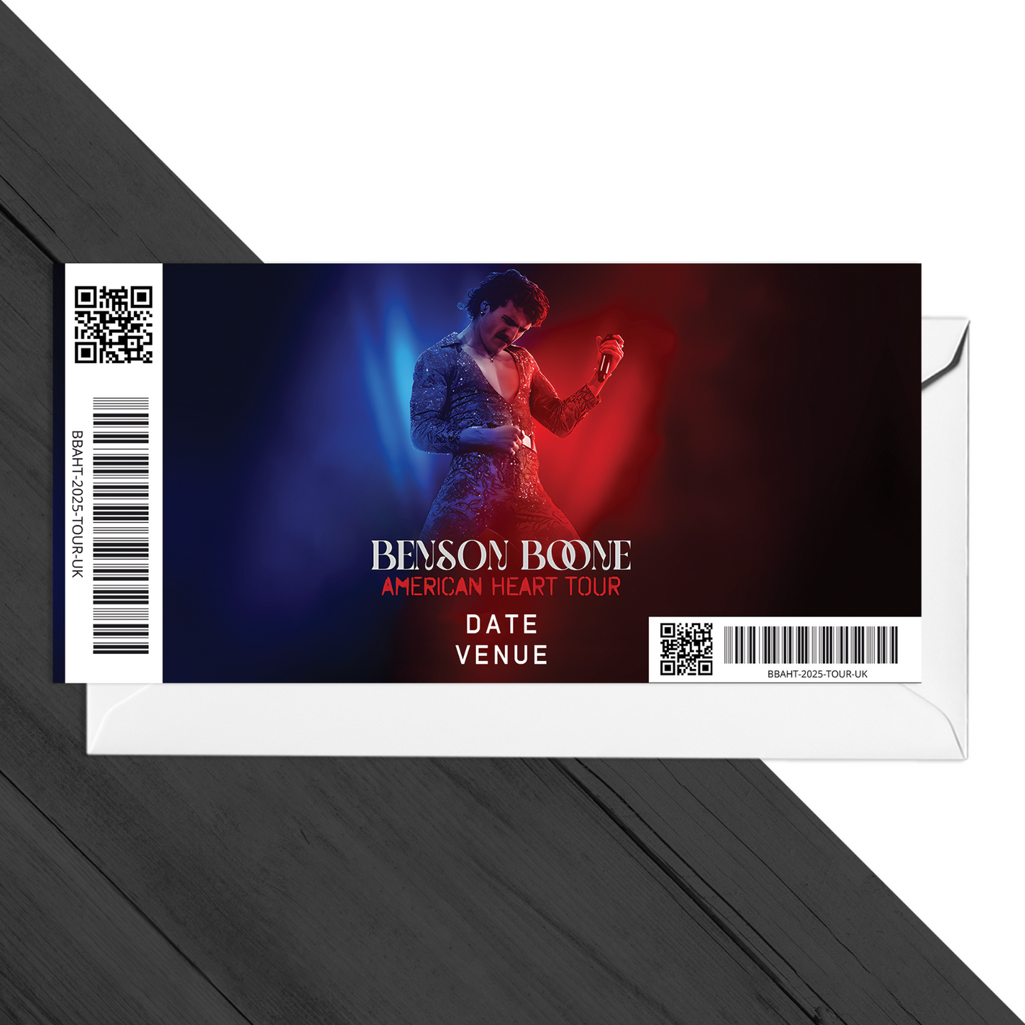 Benson Boone Music Concert Ticket UK Tour 2025 Gift Reveal For Benson Boone Fans