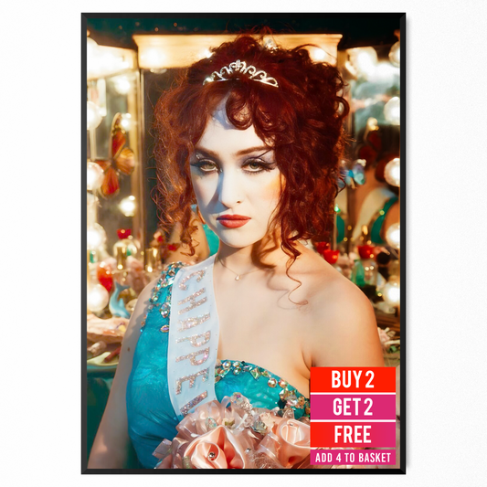Chappell Roan Poster Midwest Princess 2024 Poster A5 A4 A3 Print