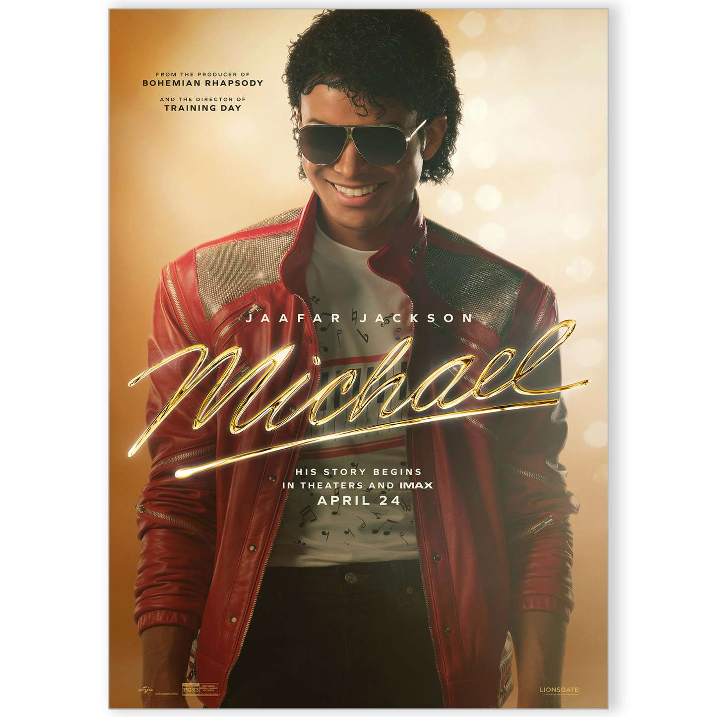 Michael 2026 Official Movie Poster A5 A4 A3