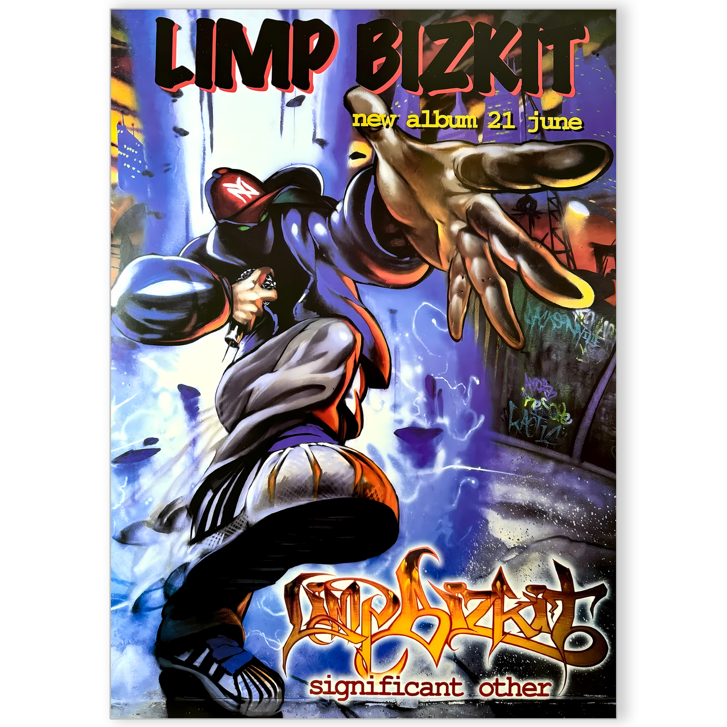 LIMP BIZKIT Music Concert Posters Print Wall Art A5 A4 A3 For Rock Fans