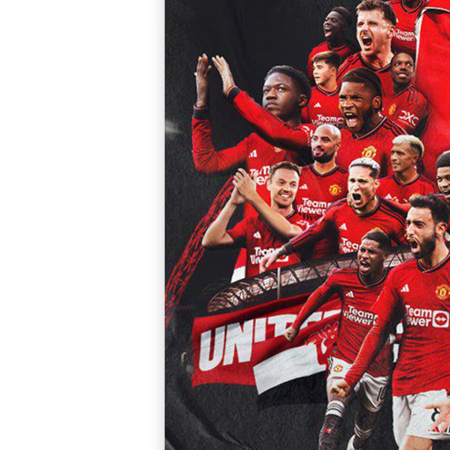 Manchester United FA Cup 2024 Winners Poster - A5-A3 - BUY 2 GET 2 FREE
