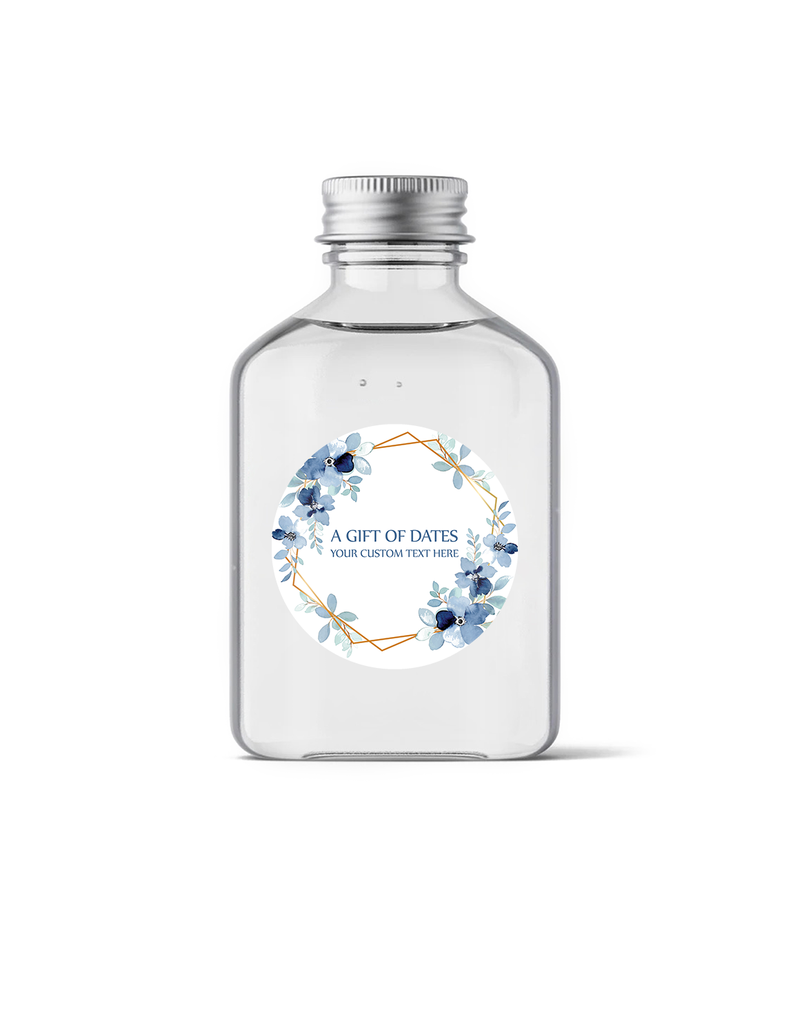 Personalised Date Stickers, Water Bottles Label Eid Mubarak, Umrah Zam Zam Gift
