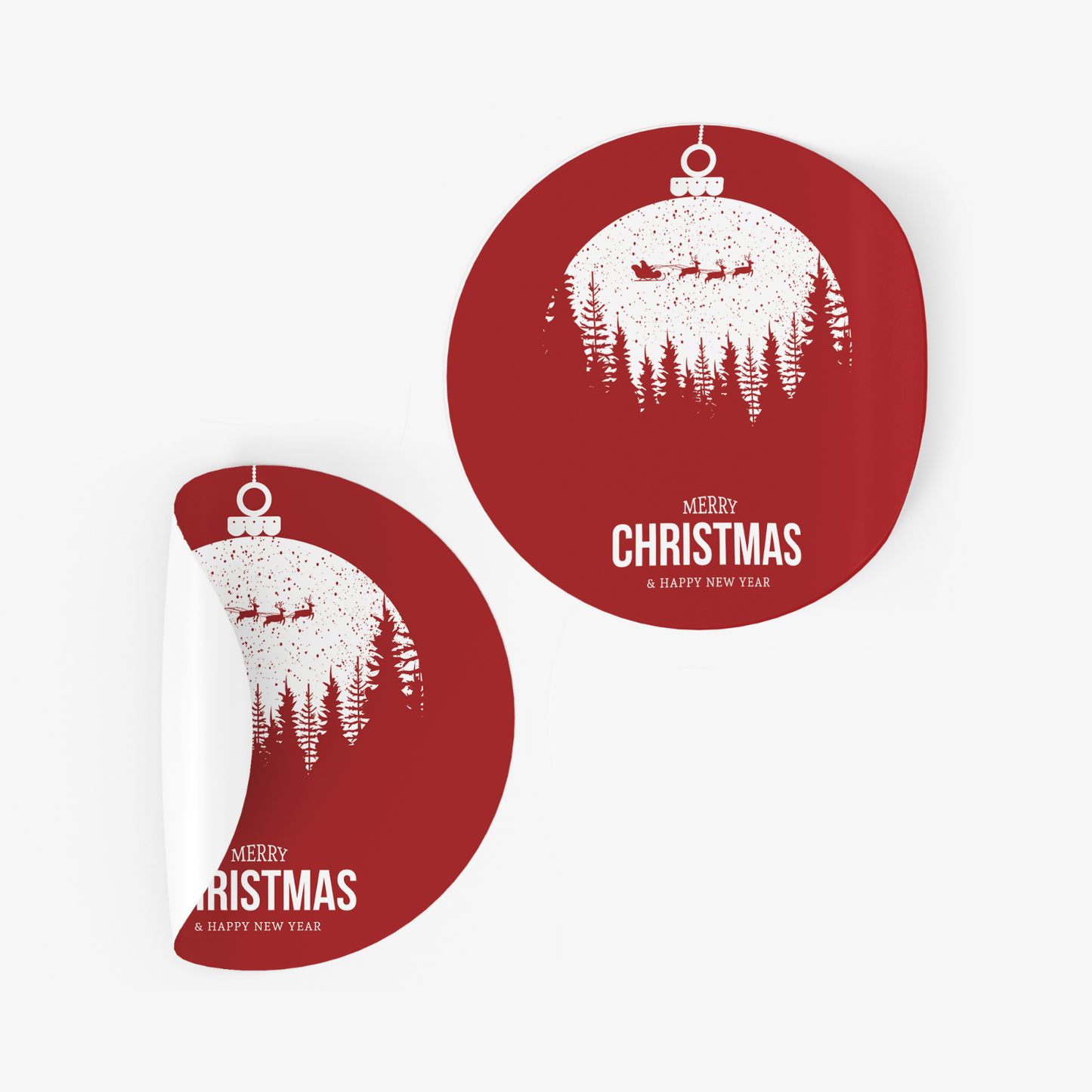 Christmas Stickers Xmas Labels Merry Christmas Xmas Labels Gift Present Sticker