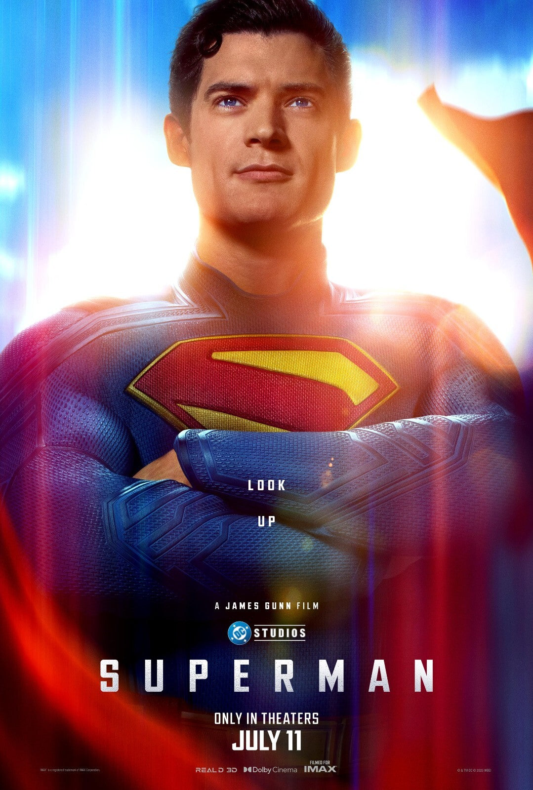 Superman 2025 Official Movie Poster Film Print Wall Art A5-A3 Cinema For Fans