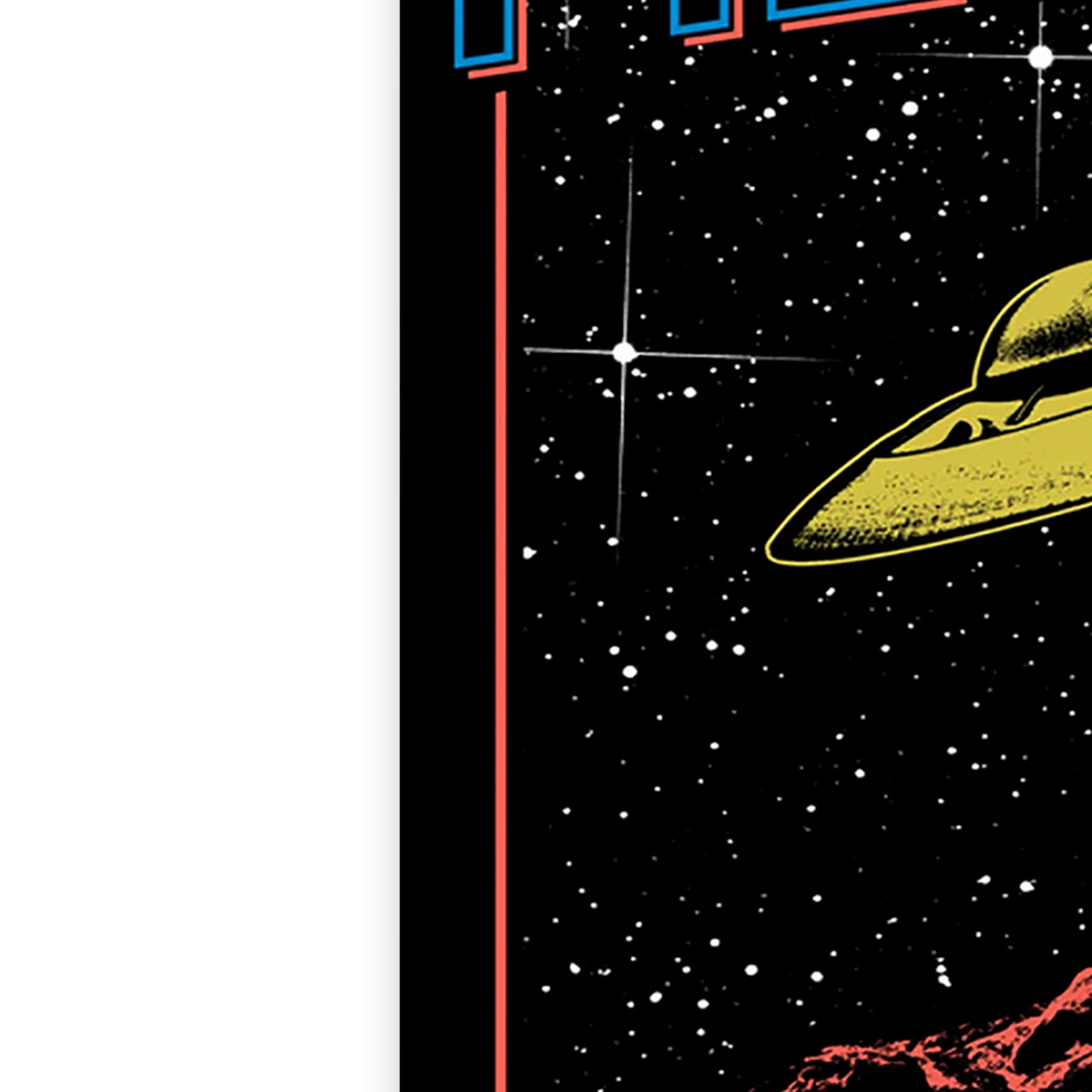 FOO FIGHTERS UFO POSTER MUSIC FOR FOO FIGHTERS FAN ROCK BAND POSTER PRINT A5-A3