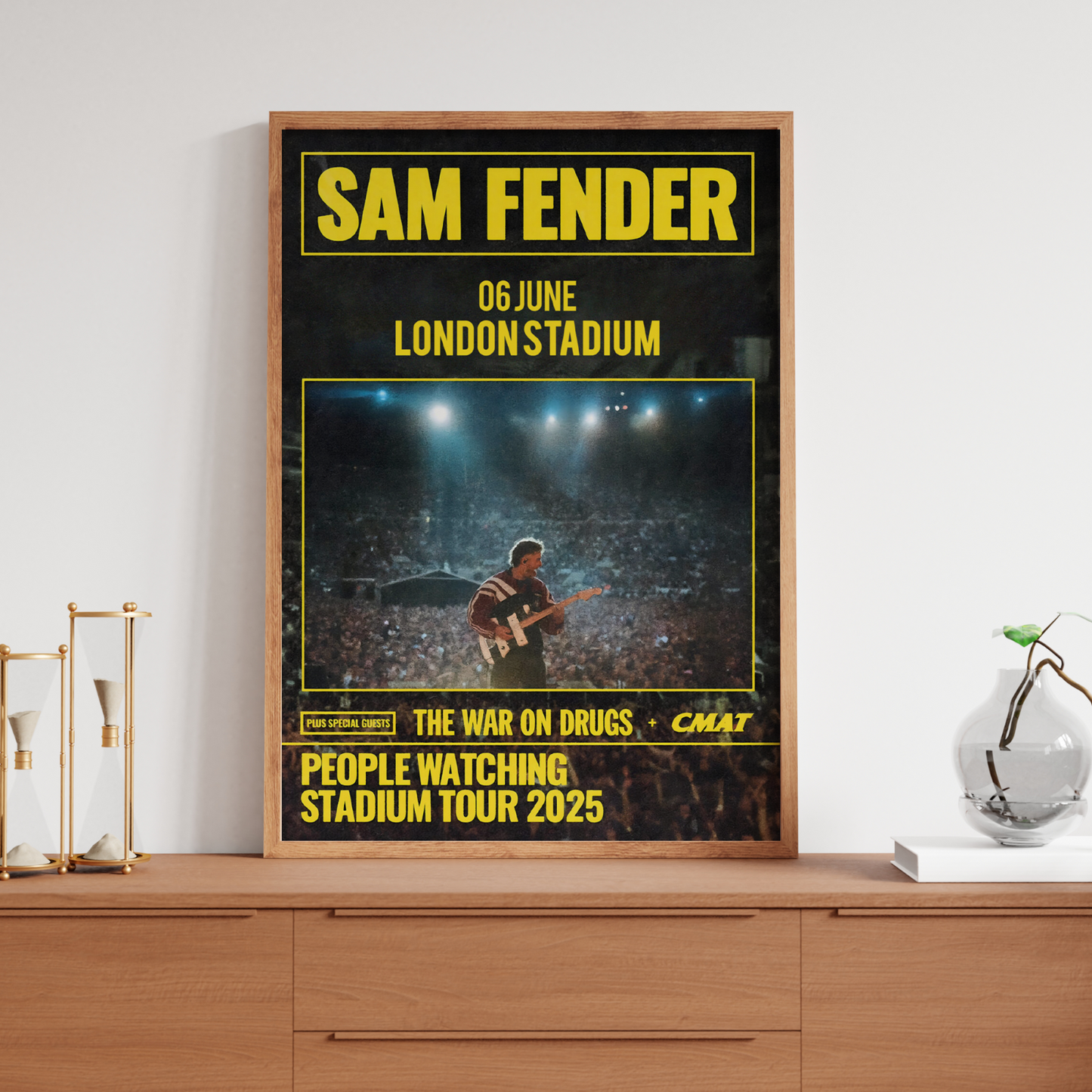 Sam Fender Tour Poster 6 June 2025  The People Watching Tour Poster Print