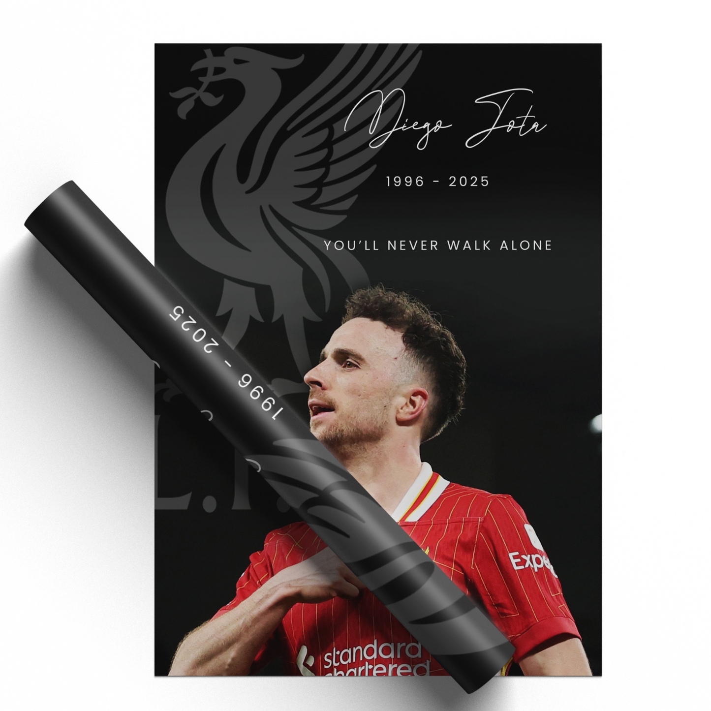DIOGO JOTA POSTER LIVERPOOL PORTUGAL STAR FOOTBALL POSTER JOTA POSTER PRINT