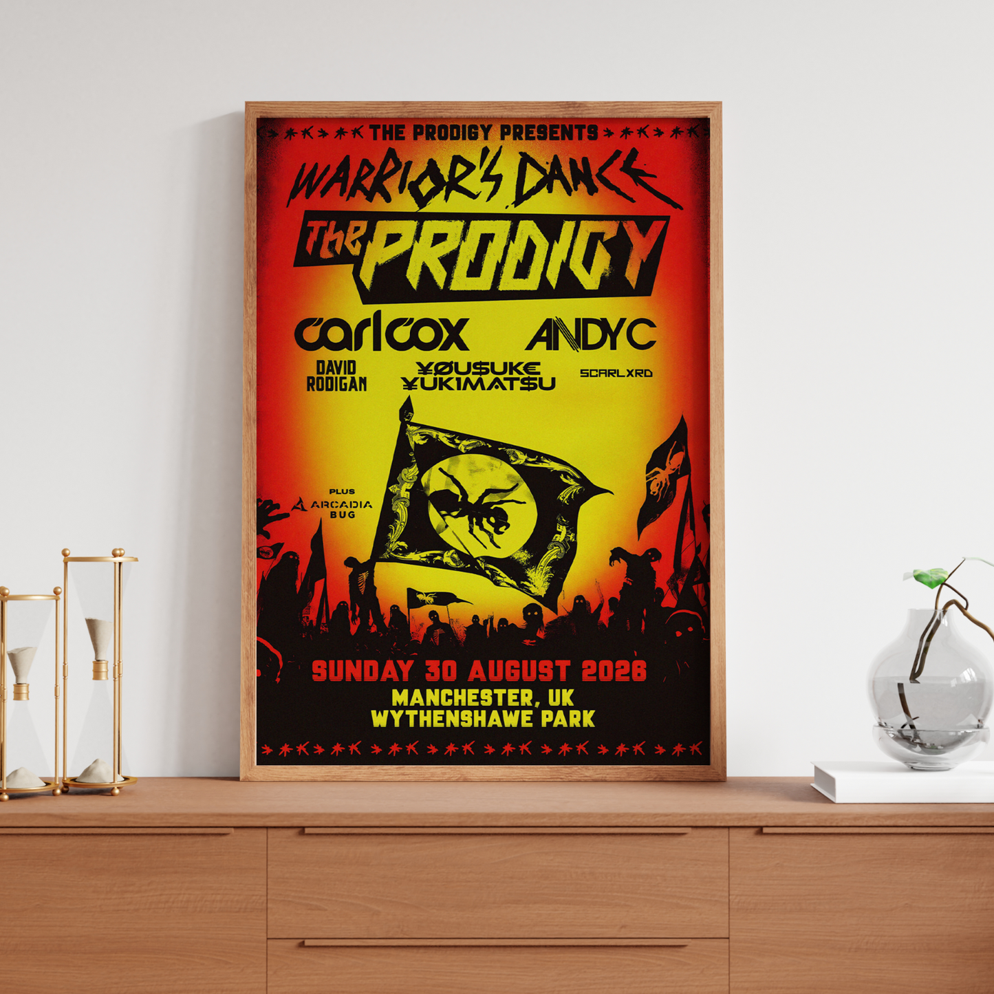 The Prodigy Poster Manchester 2026 Poster For The Prodigy Fans Rock Poster