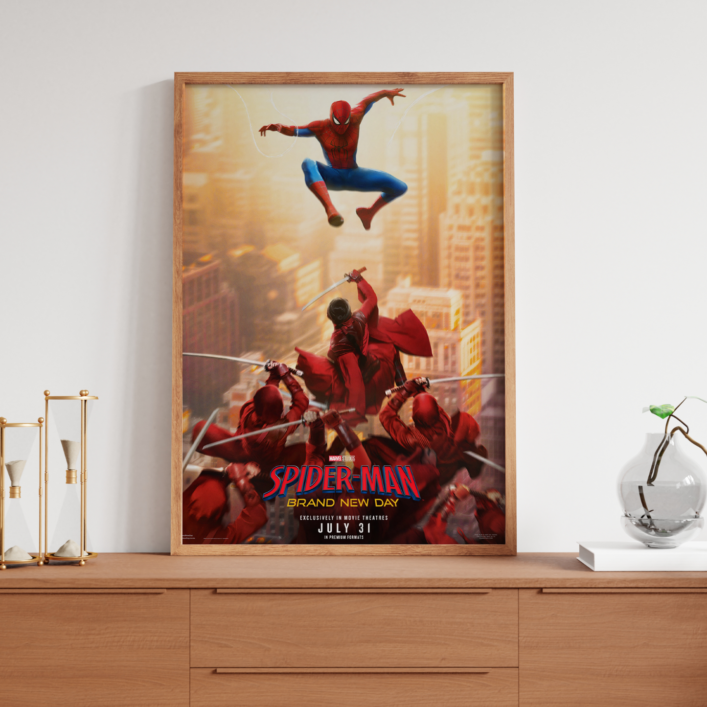 Spiderman Brand New Day Movie Poster Teaser Bedroom Home Cinema Decor A5-A3