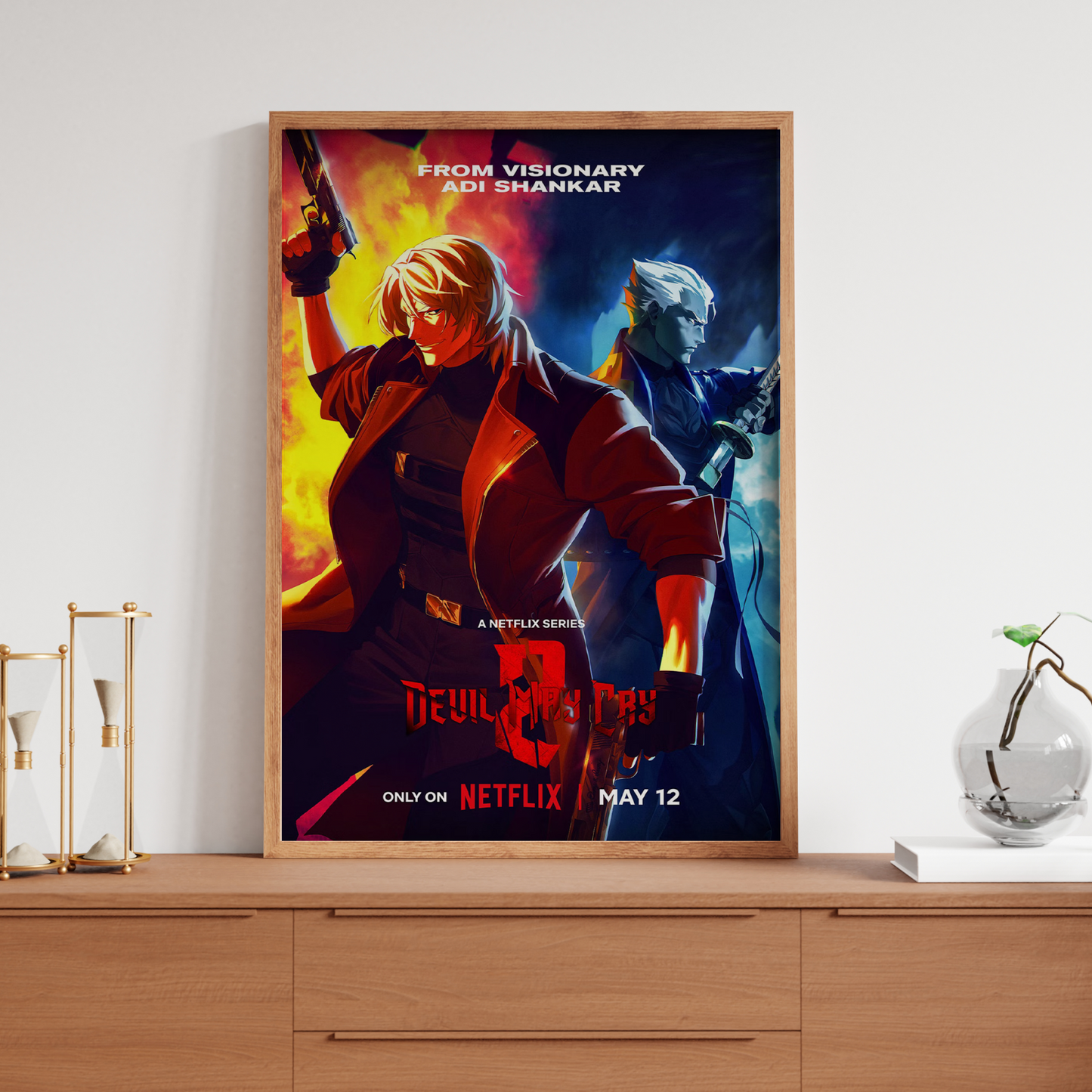 Devil May Cry TV Series Poster Season 2 Poster Bedroom Decor For DMC Fan