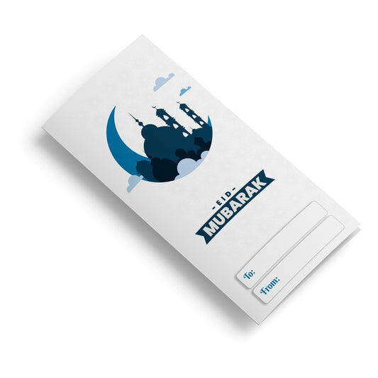 Eid Mubarak Money Wallet Card Islamic Muslim Festive Eid Gift Card