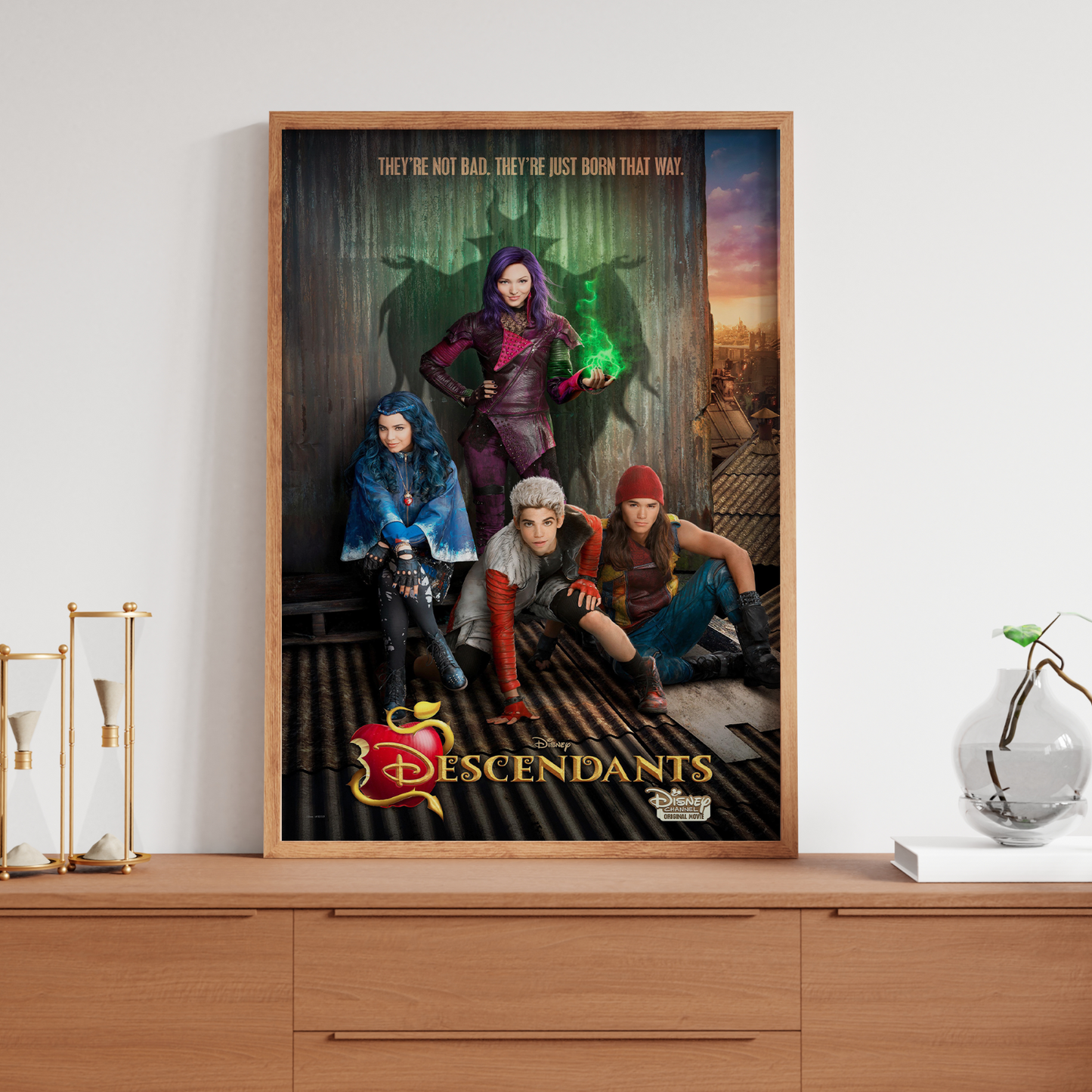 Disney Descendants Movie Poster Kids Art Print Gift A5 A4 A3 Print Room Decor