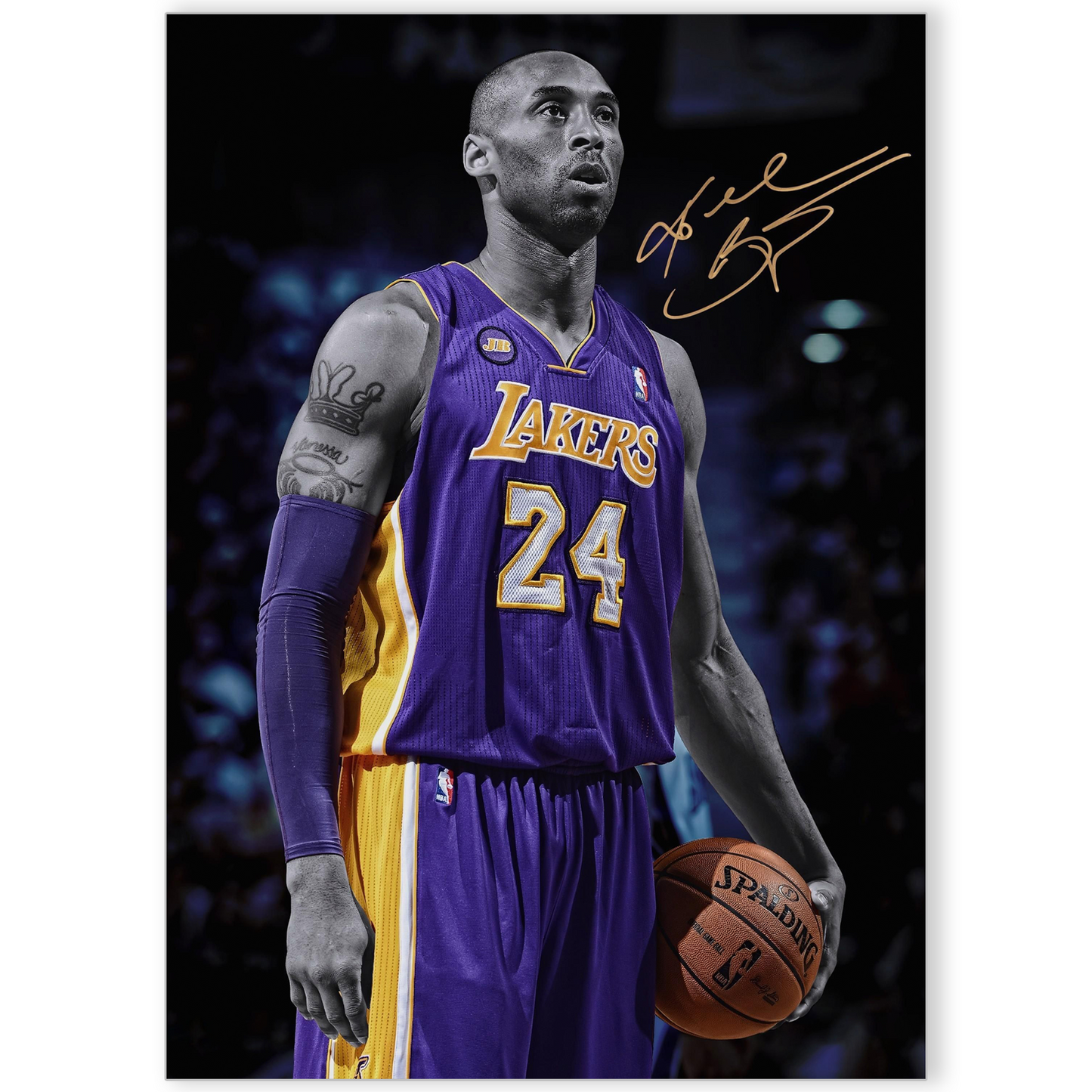 KOBE BRYANT LA LAKERS NBA STAR BASKETBALL POSTER PRINT Kobe Poster Print