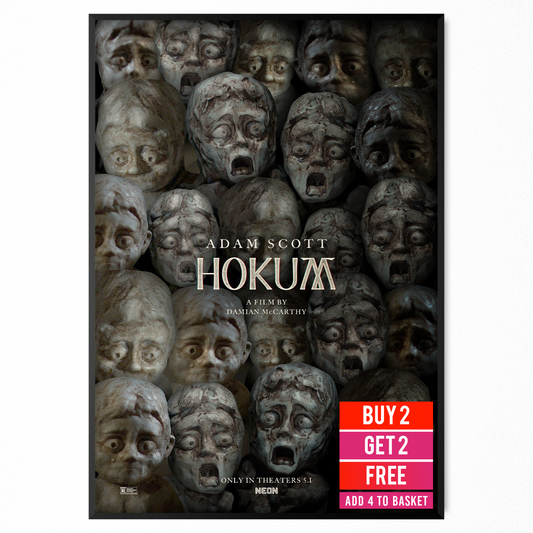 Hokum Movie Poster 2026 Film Print Bedroom Home Room Decor A5 A4 A3 Horror