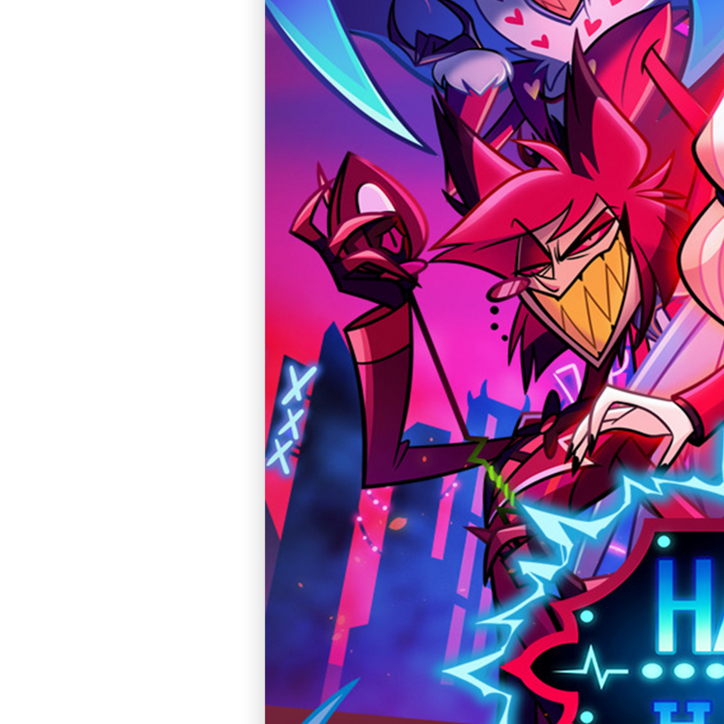 Hazbin Hotel Animation TV Show Poster New Season Poster For Hazbin Hotel Fans