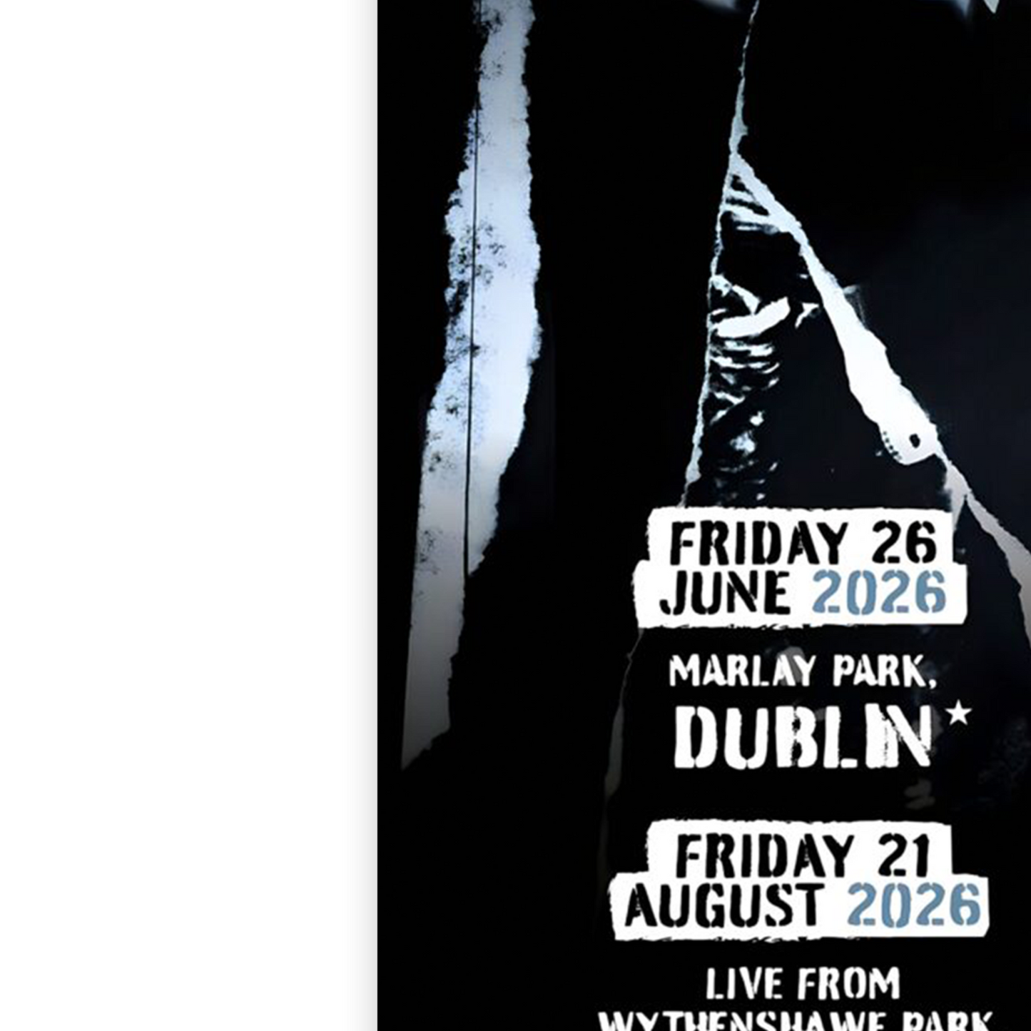 The Cure Poster 2026 Summer Concert Tour All Date Poster Print A5 A4 A3 For Rock