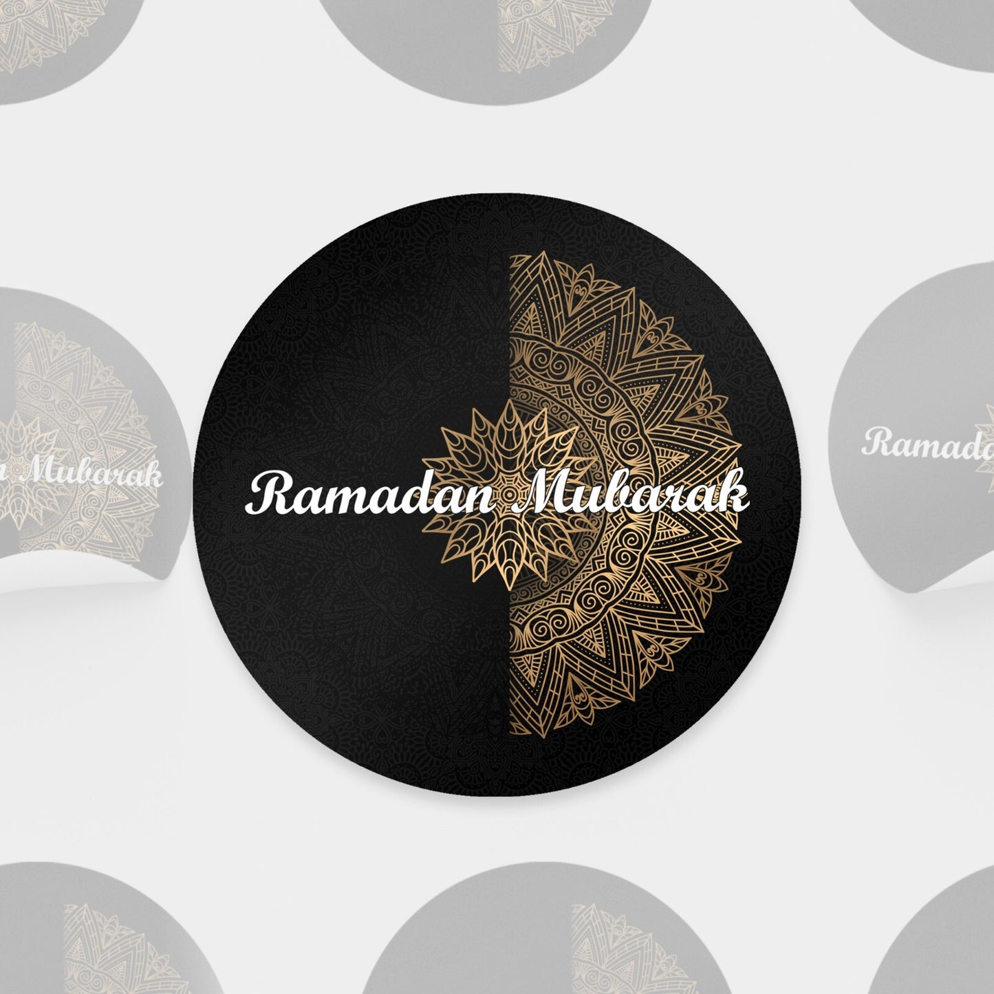 RAMADAN MUBARAK non Personalised Stickers Islamic CELEBRATION Ramadan Stickers