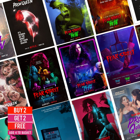 Fear Street Posters Horror Series 2025 Movie Gift Idea *LAMINATES* Posters