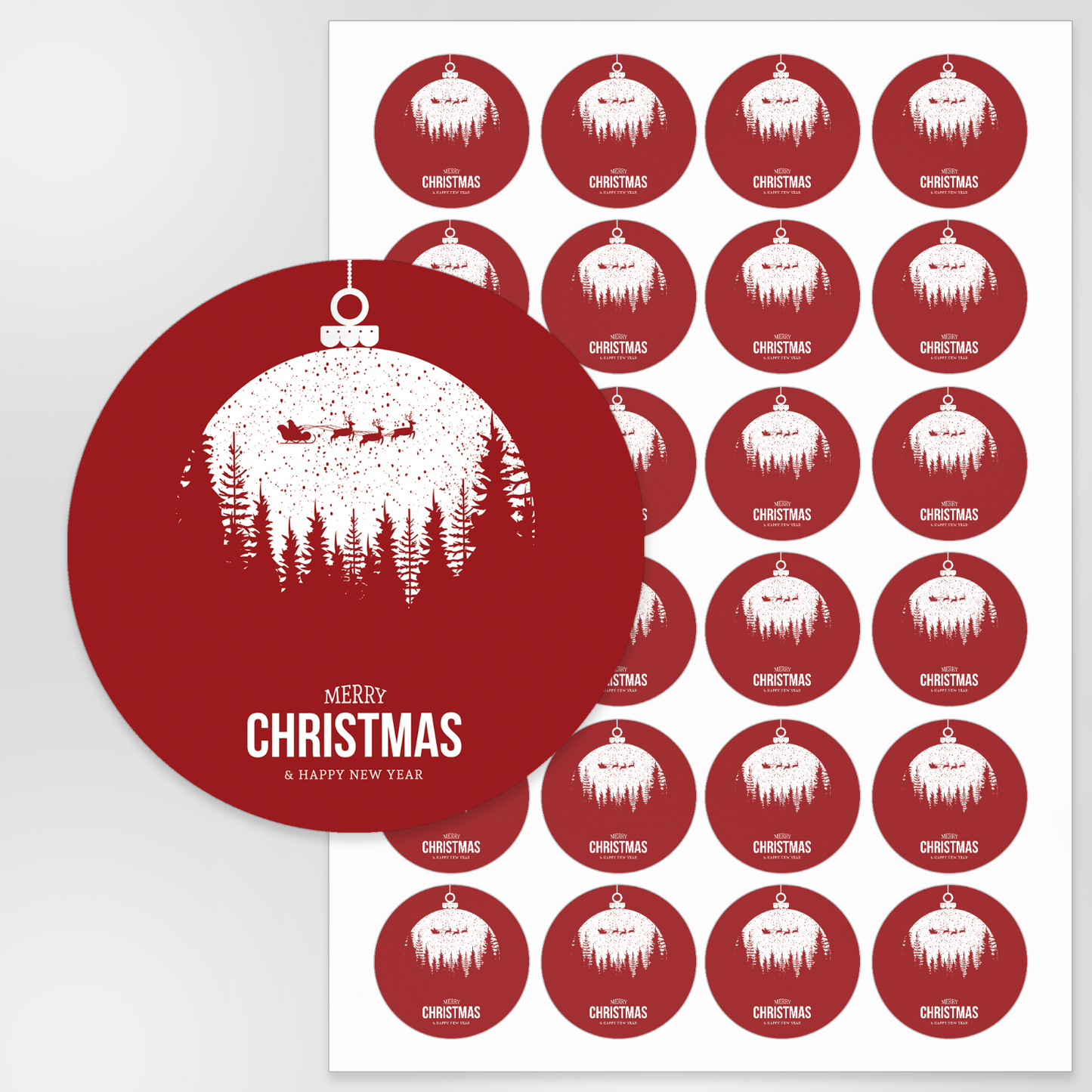 Christmas Stickers Xmas Labels Merry Christmas Xmas Labels Gift Present Sticker