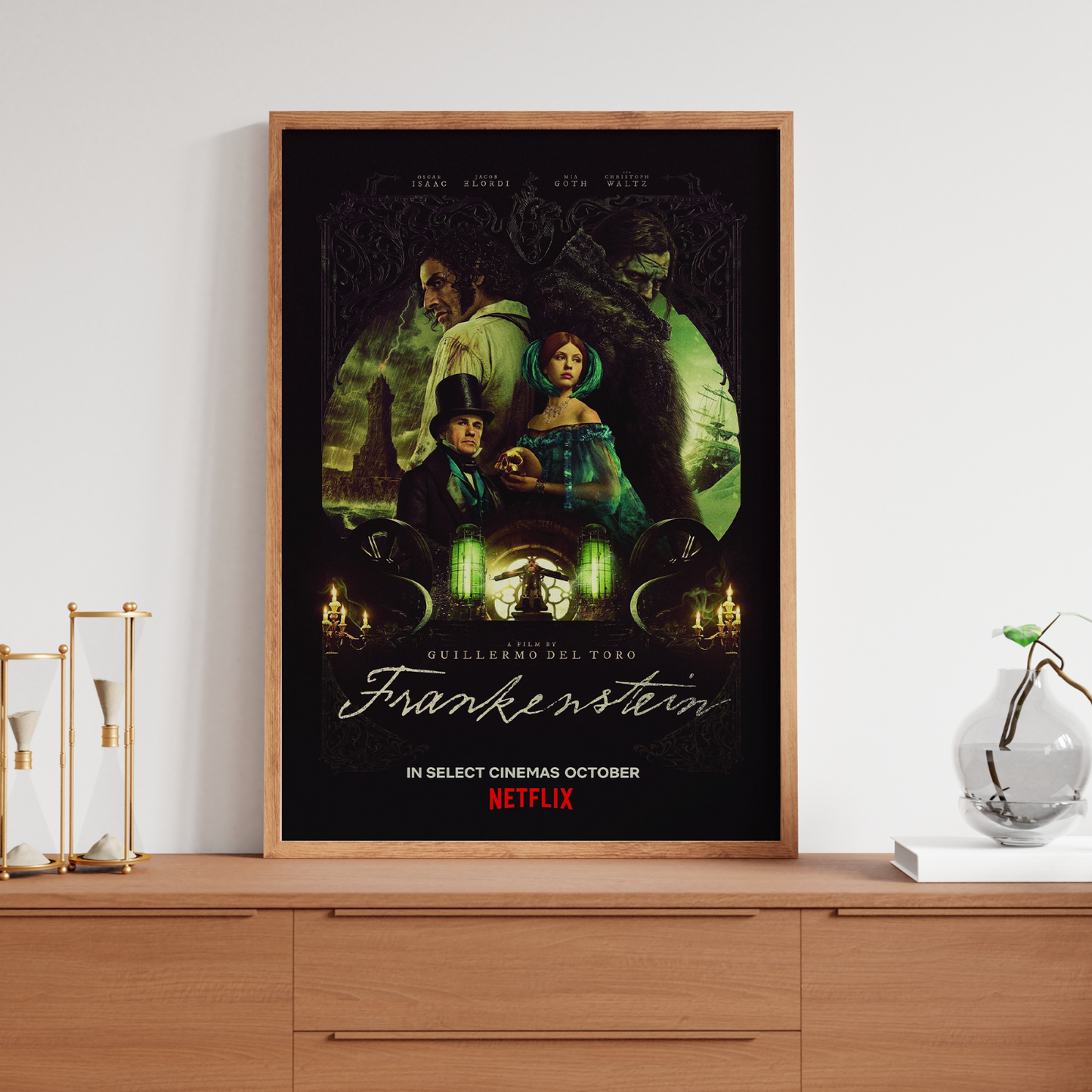 Frankenstein Movie Poster Official Poster Horror Film Print 2025 Print A5 A4 A3