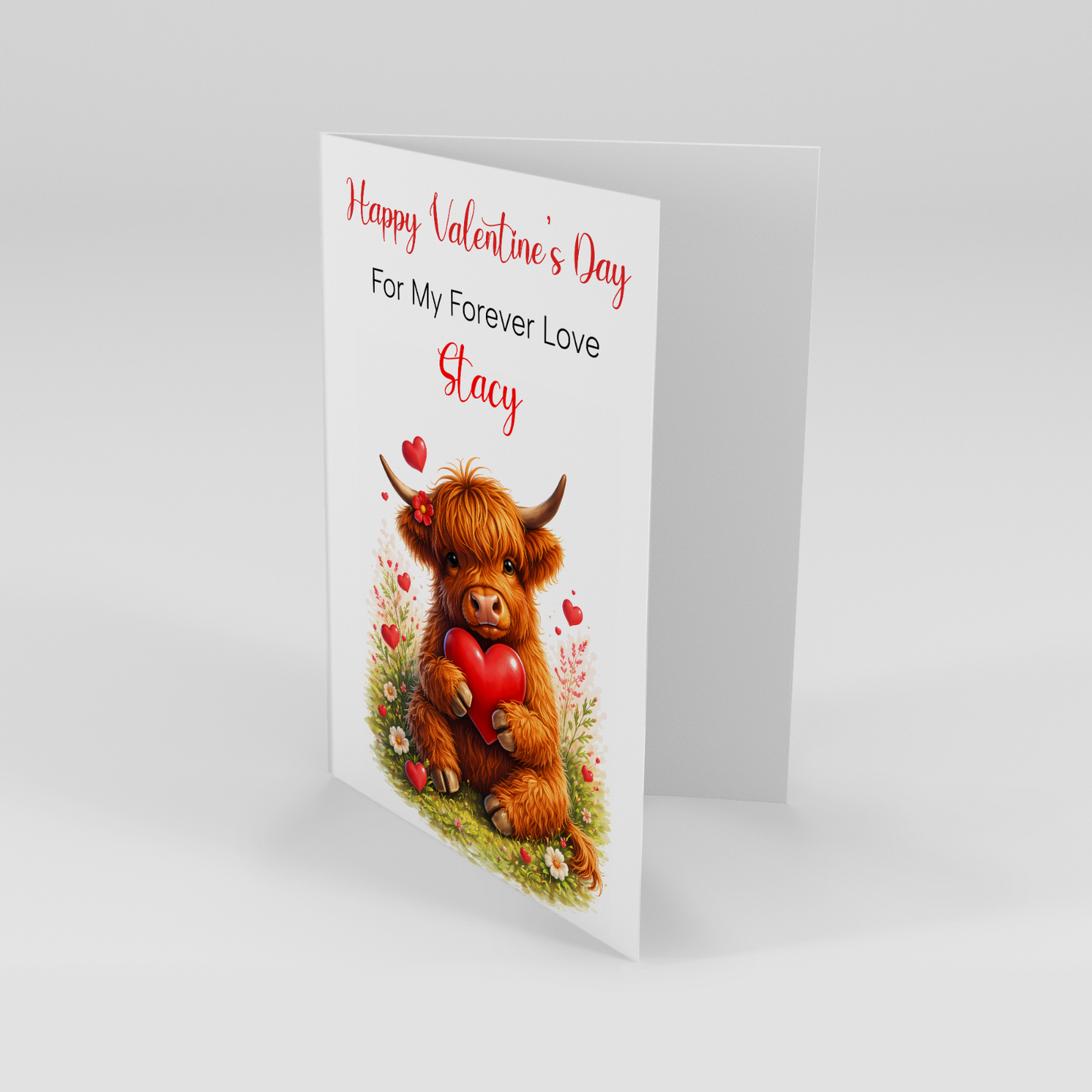 Valentines Card Personalised Gift Husband Wife Boyfriend Girlfriend Fiancée