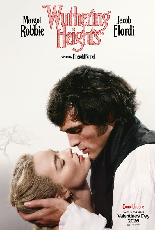 Wuthering Heights 2026 Poster Jacob Elordi Margot Robbie Film Decor Print