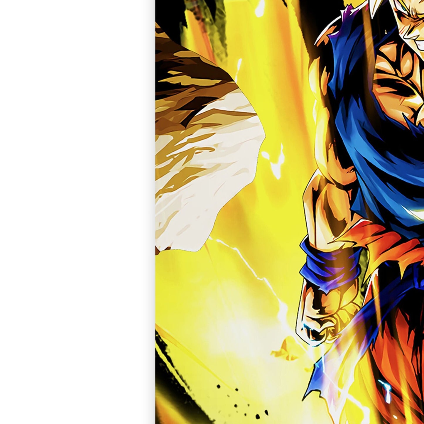 Dragon Ball z Goku Print Manga Japanese Wall Art Super Saiyan Poster