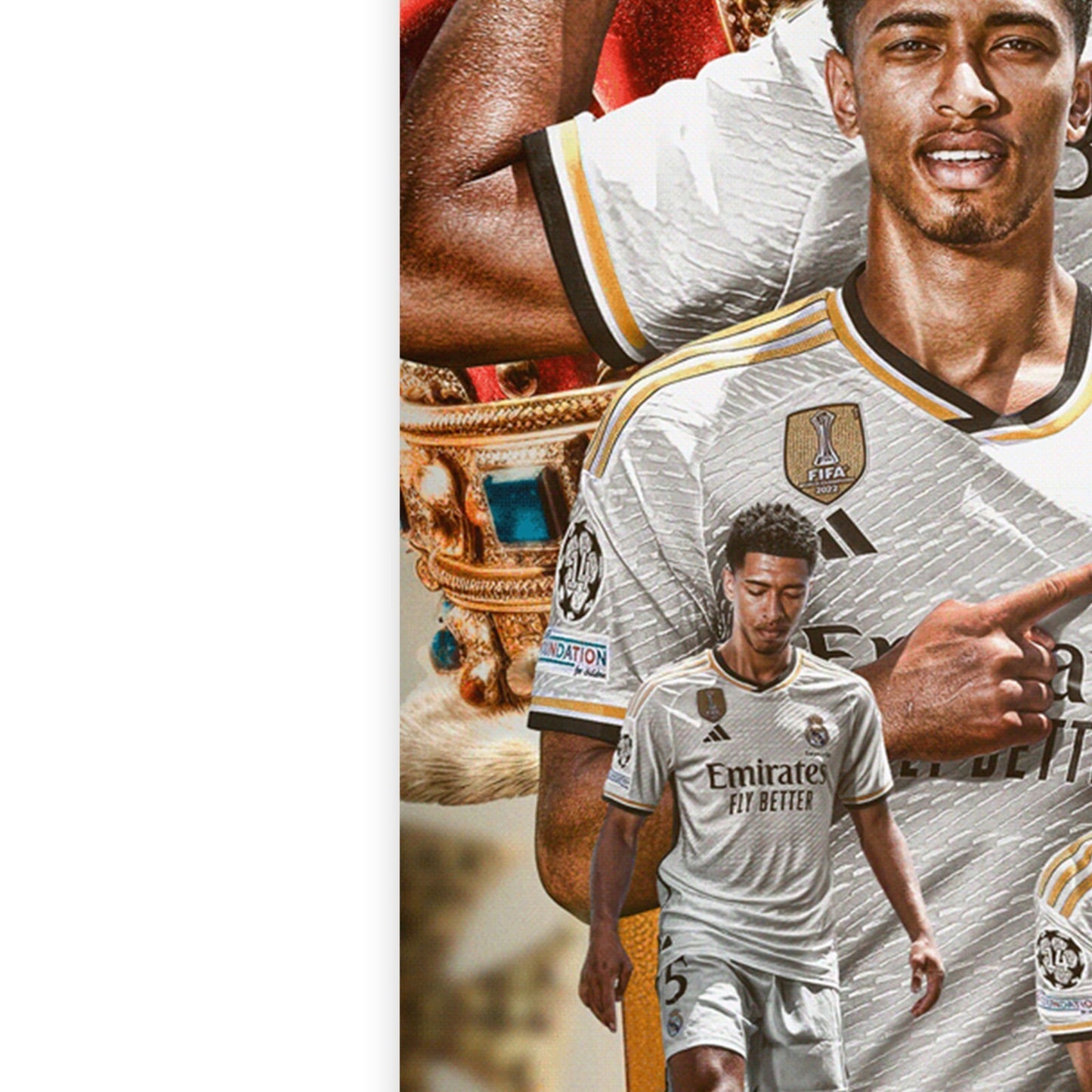 Jude Bellingham Football Sports Star Poster BUY 2 GET ANY 2 FREE