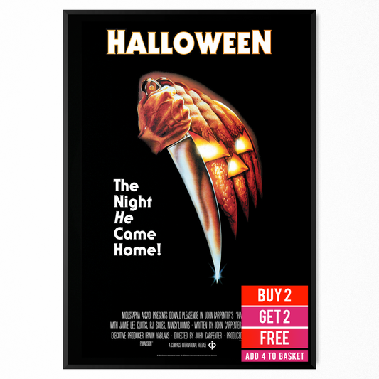 Halloween 1978 Movie Poster A5 A4 A3 For Halloween Fans Horror Movie Poster