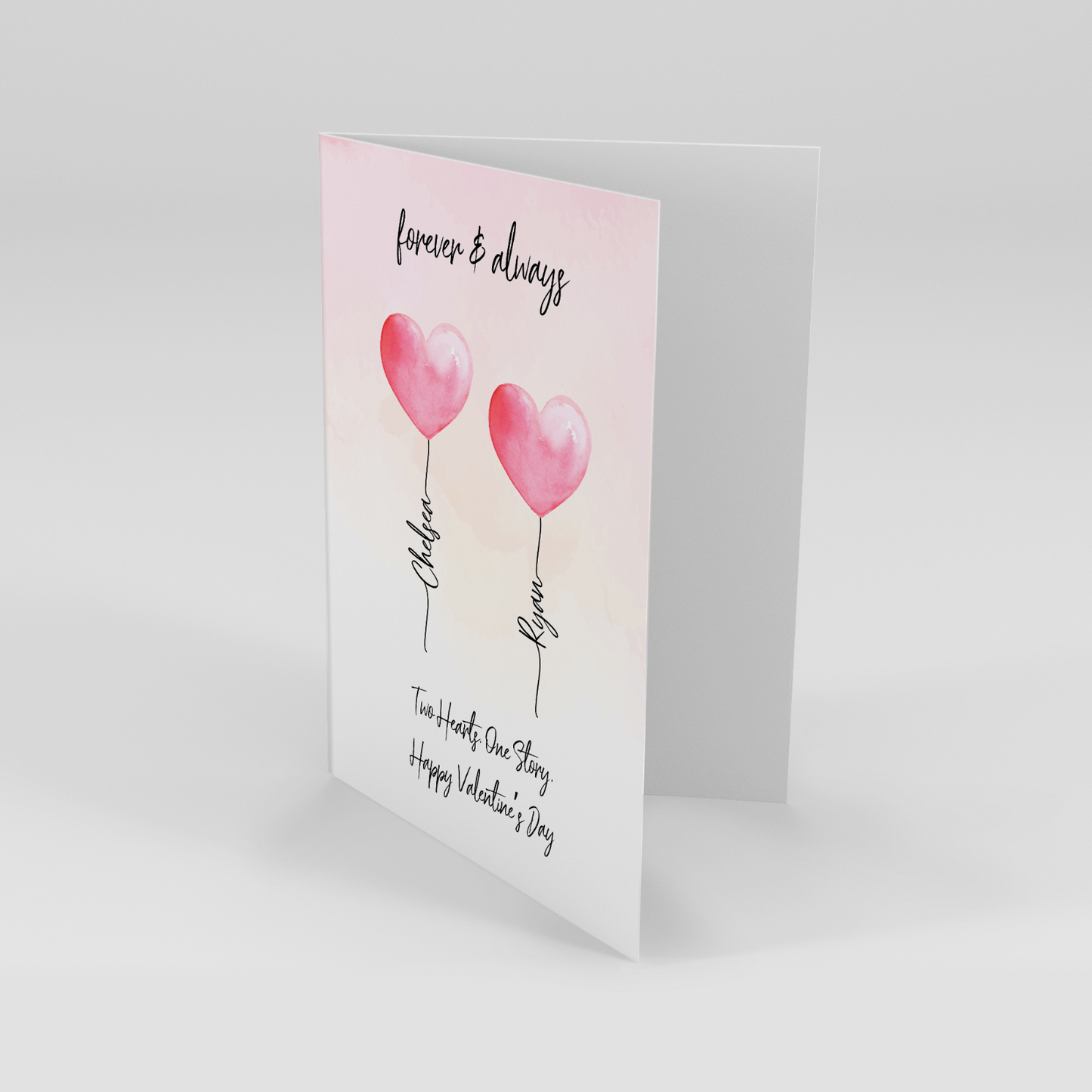 Valentines Day Card Personalised Valentine's Gift for Husband Wife Boyfriend