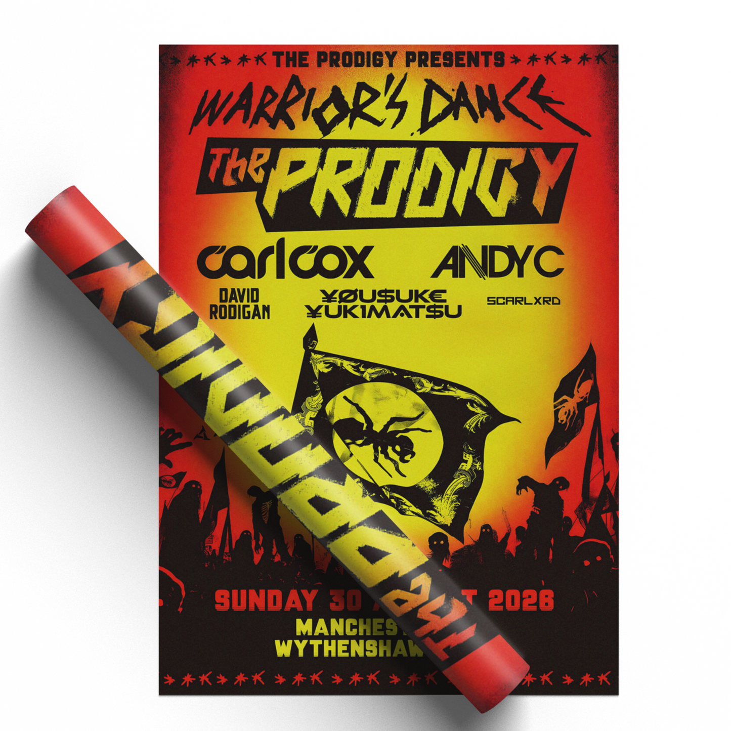 The Prodigy Poster Manchester 2026 Poster For The Prodigy Fans Rock Poster