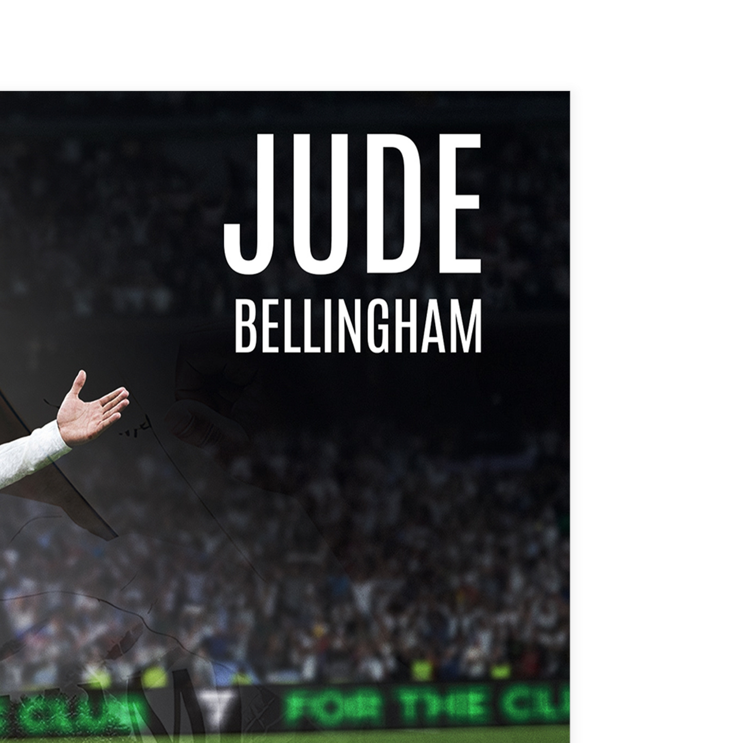 Jude Bellingham Poster Football Real Madrid Star Print A5-A3 Fan Art