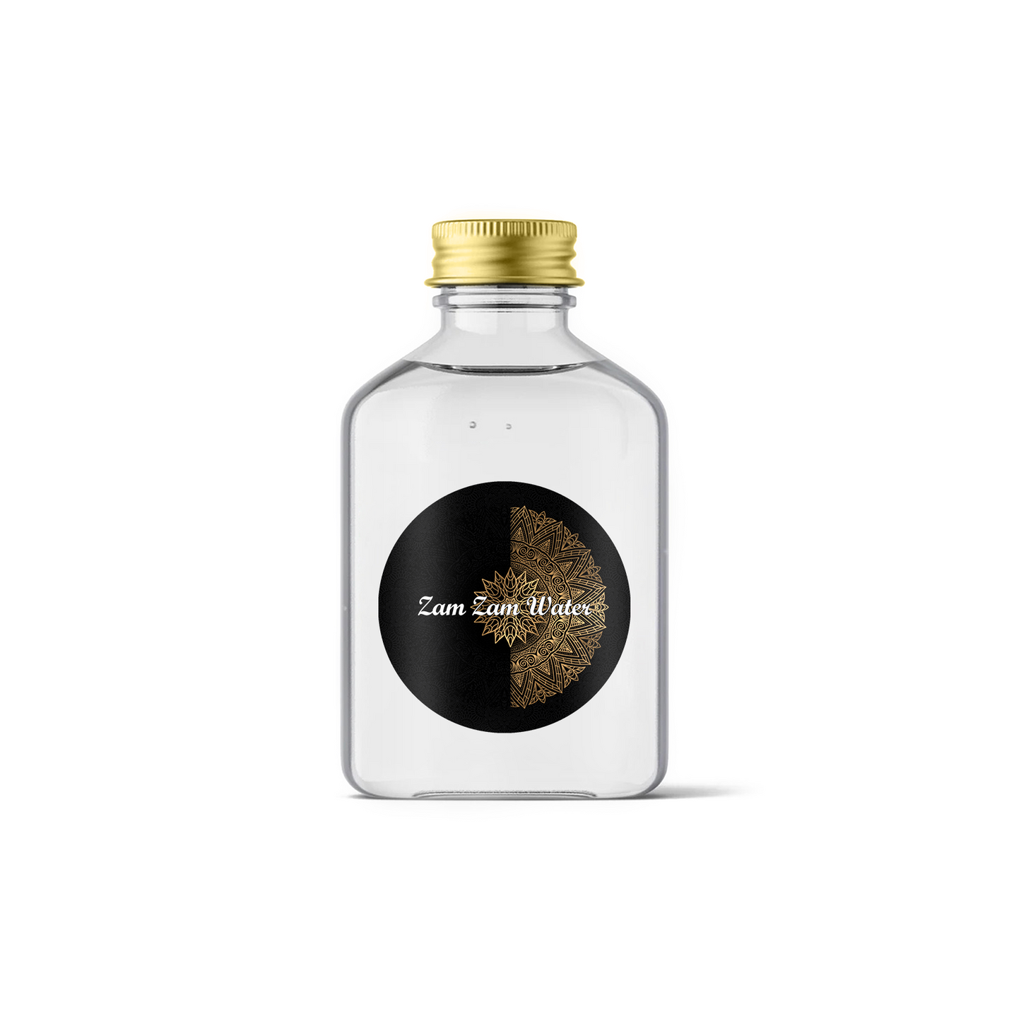 Zam Zam Water Personalised Round Stickers Wedding Party Gift Favour Label Seal