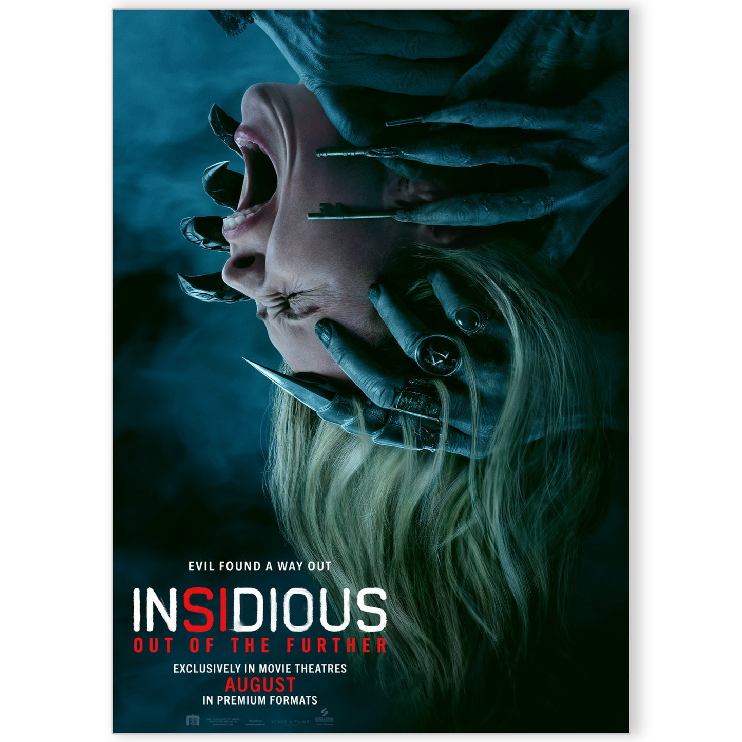 Insidious Out of the Further Teaser Poster Horror Movie Home Wall Decor A5-A3