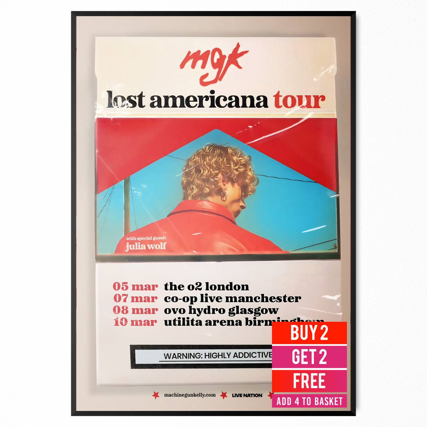 Machine Gun Kelly Lost Americana Tour 2026 All UK Dates For MGK Fans A5-A1