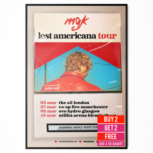 Machine Gun Kelly Lost Americana Tour 2026 All UK Dates For MGK Fans A5-A1