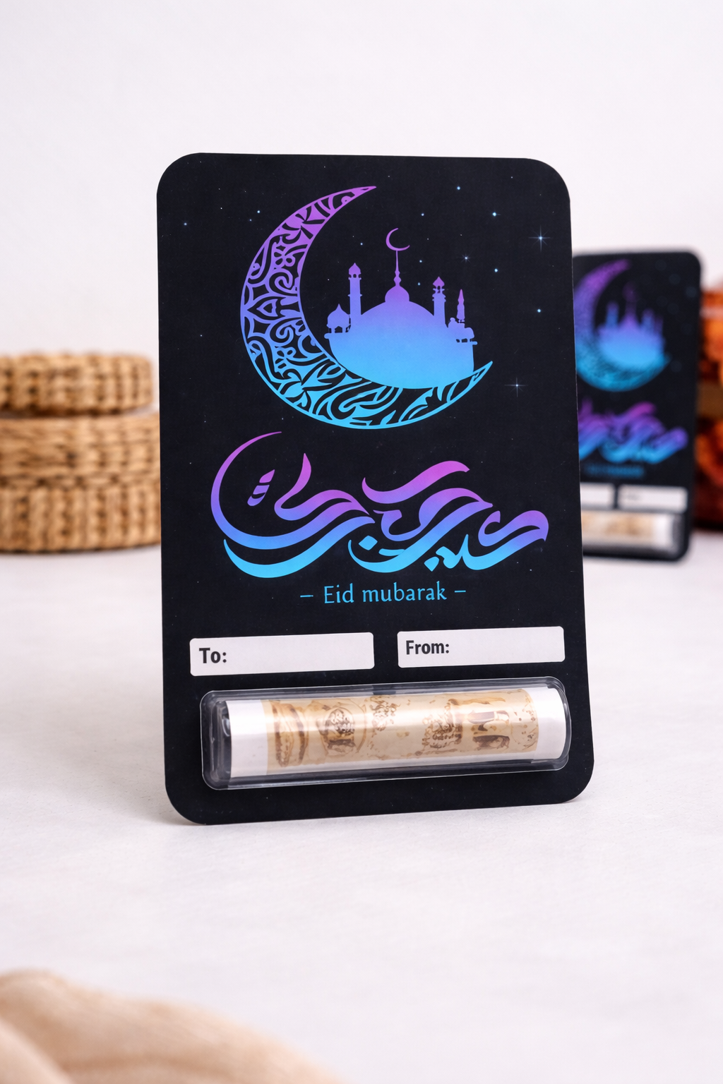 Eid Mubarak Money wallet Islamic Festive Eidi Gift Party Eid Money Card